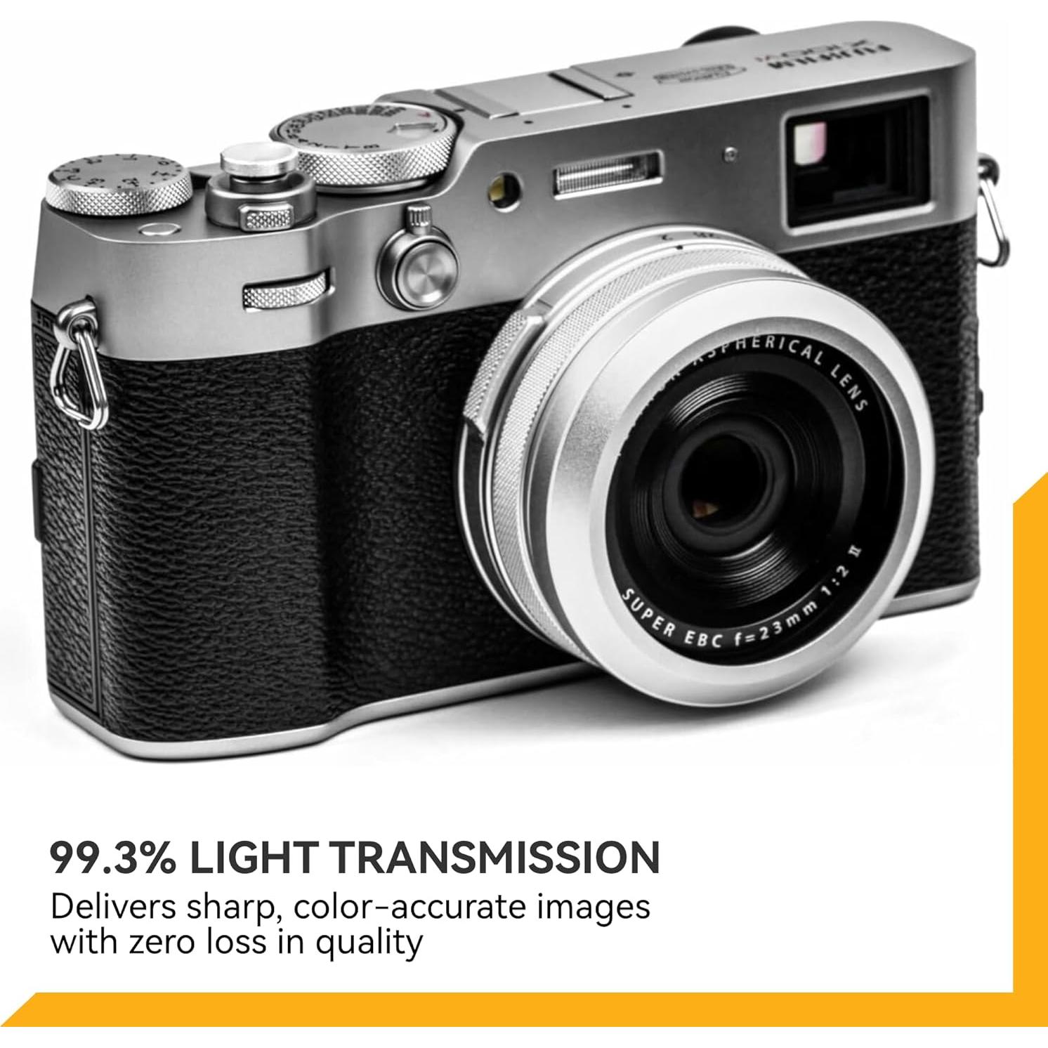 Filtro UV NiSi 49mm para cámaras Fujifilm X100 - Negro