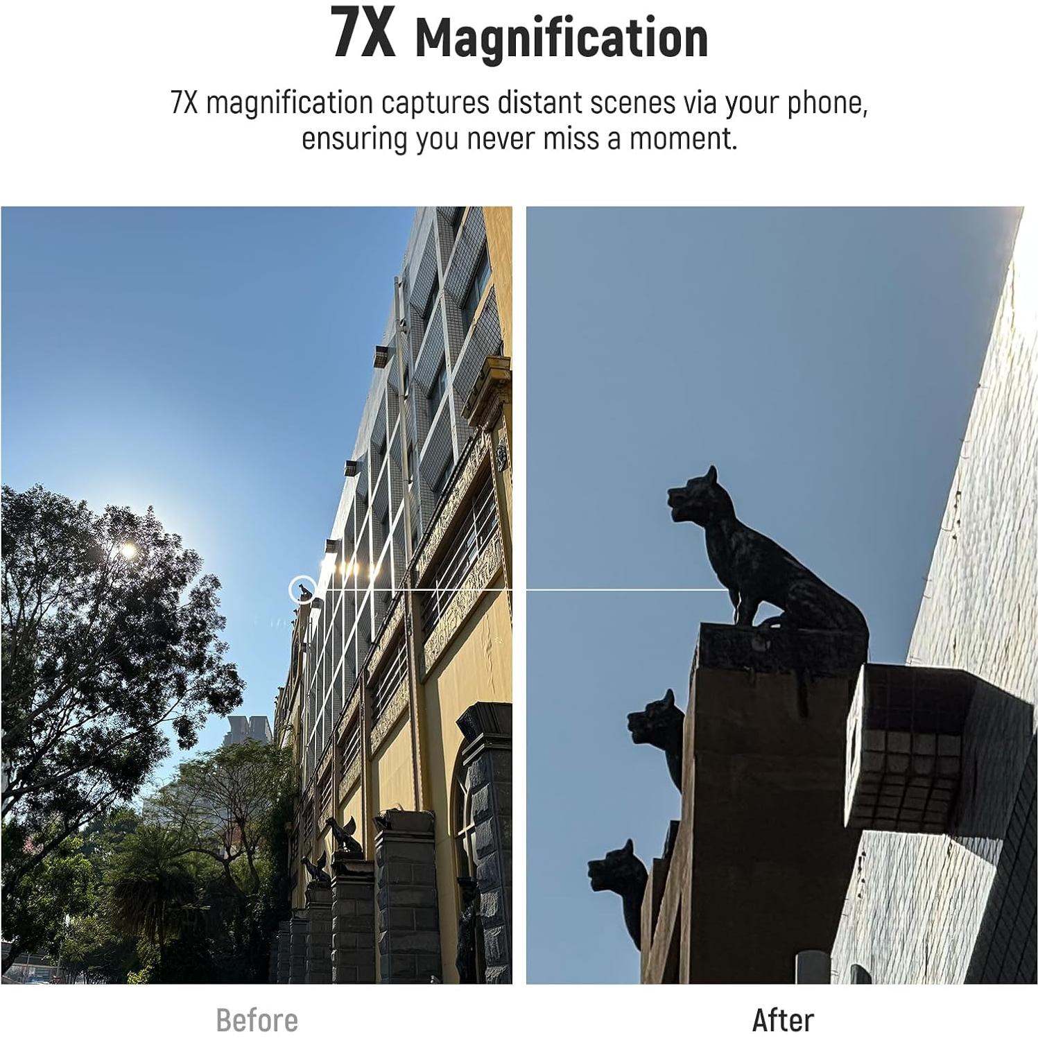 Lente Telefoto NEEWER 7X para Teléfono 17mm LS-36