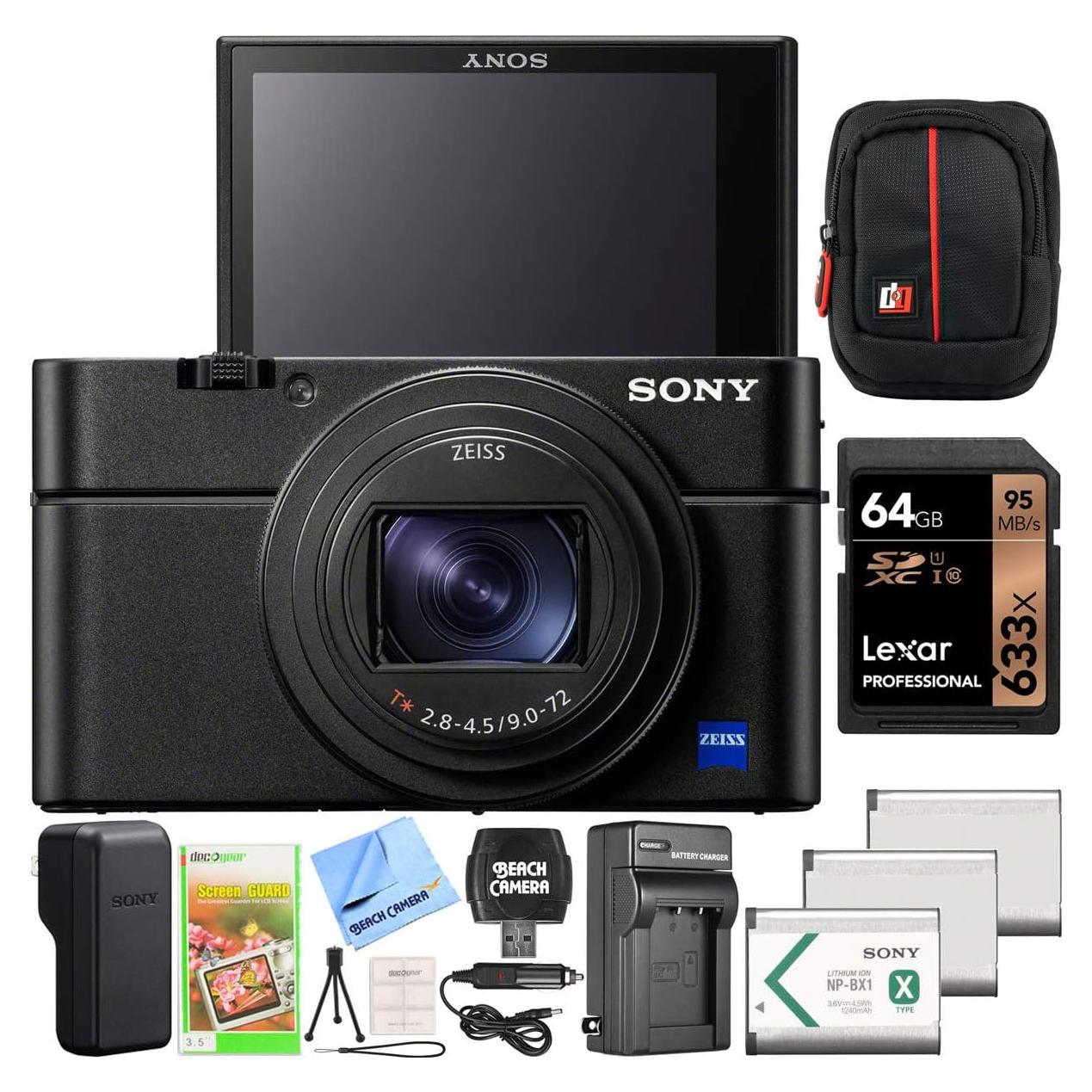 Cámara Compacta Sony Cyber-Shot RX100 VII 20.1MP Zoom 24-200mm