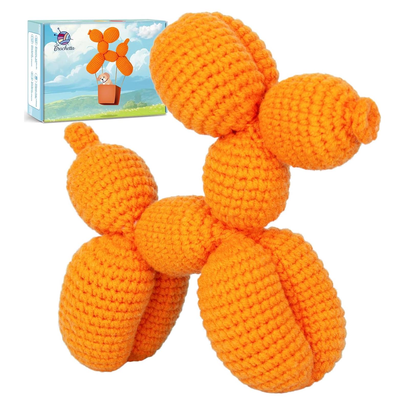 Kit de Crochet Crochetta para Principiantes - Perro Globo