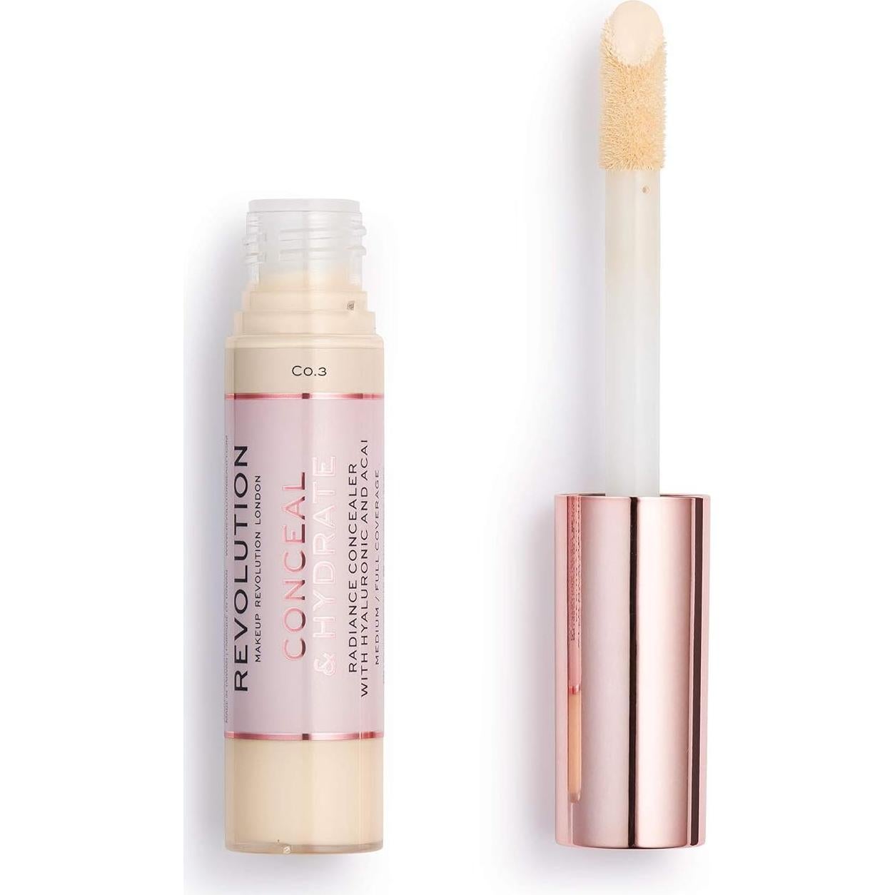 Corrector Hidratante Makeup Revolution C2.5 Vegano 20.9 ml