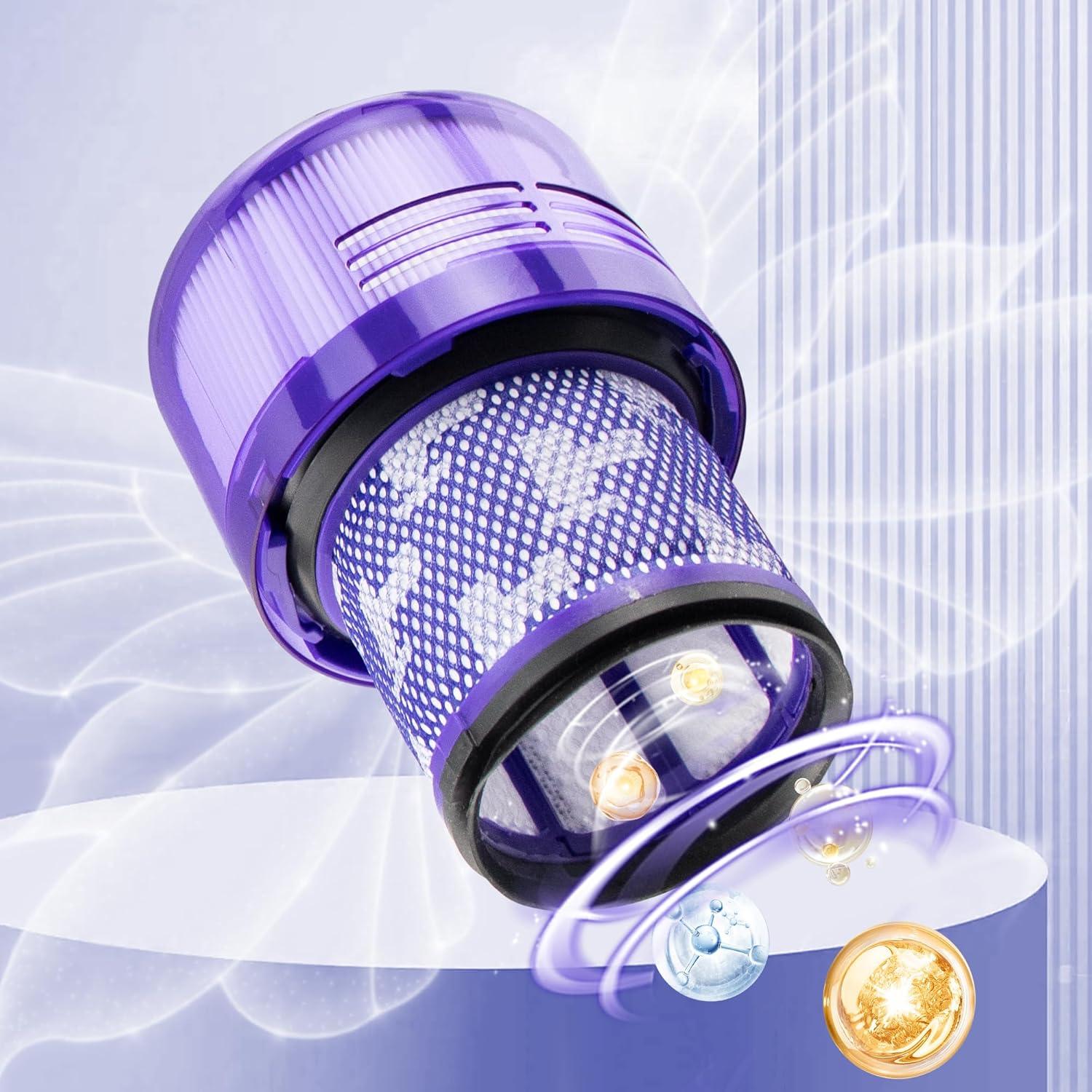 Improvedhand Filter Replacement for Dyson V11 Animal, V11 Torque Drive Detect Cordless Vacuum, Replace Part # 970013-02 (2 Pack)