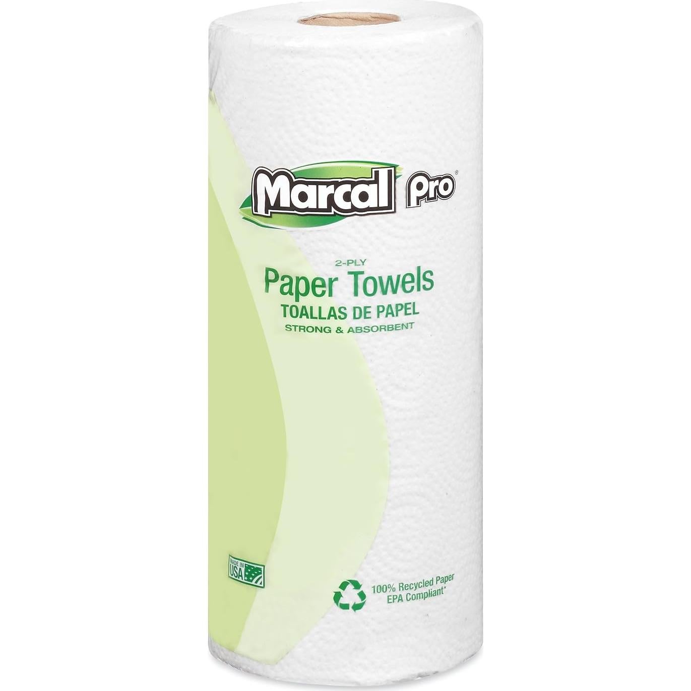 Toallas de Cocina Perforadas Marcal PRO 100% Recicladas 70 Hojas