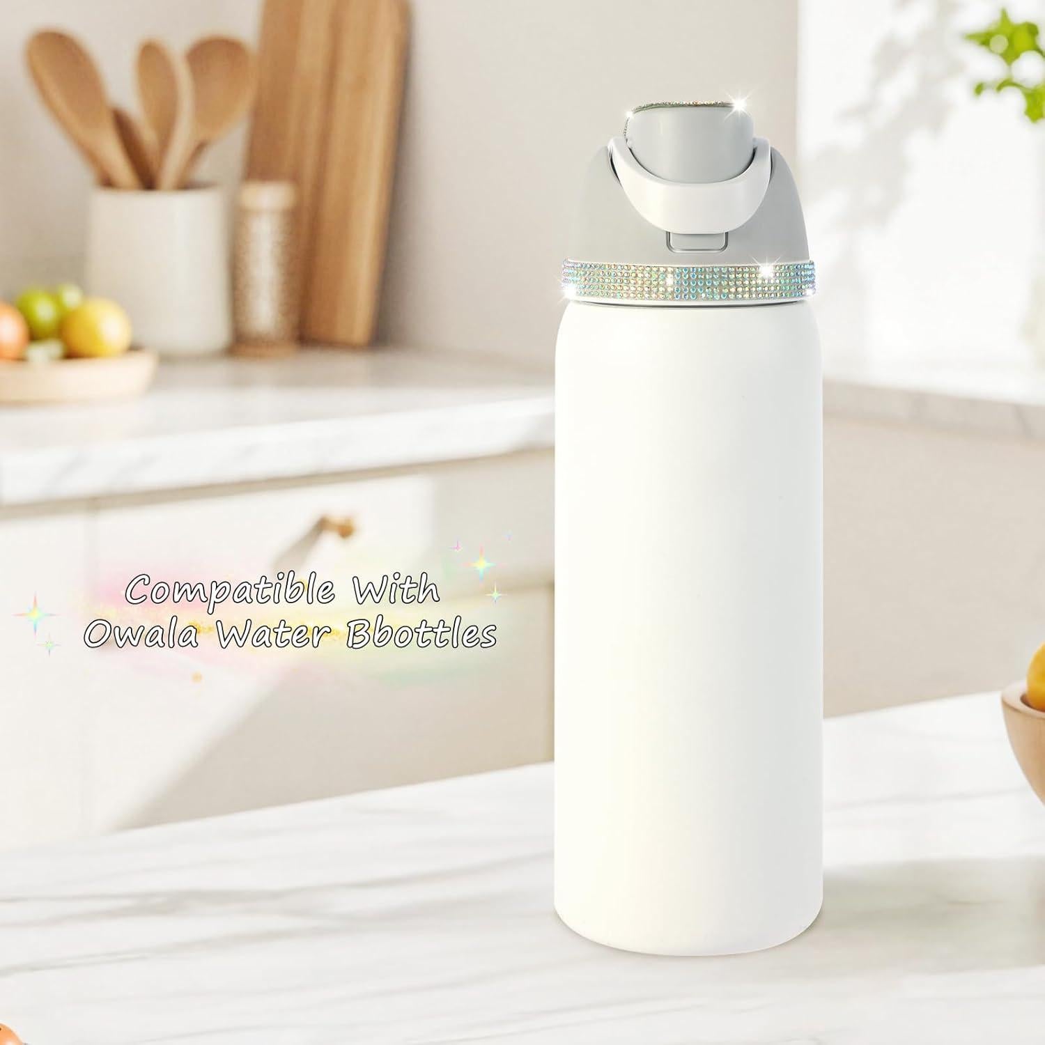 Encantos Decorativos XZESH para Botellas Owala 16-40oz Brillantes