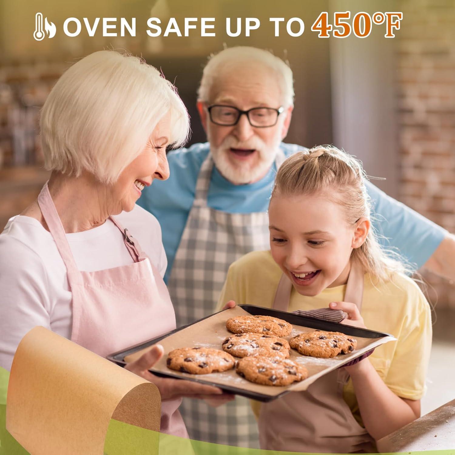 120 Hojas de Papel Pergamino KIEGMIA 22.86 x 33.02 cm Antiadherente