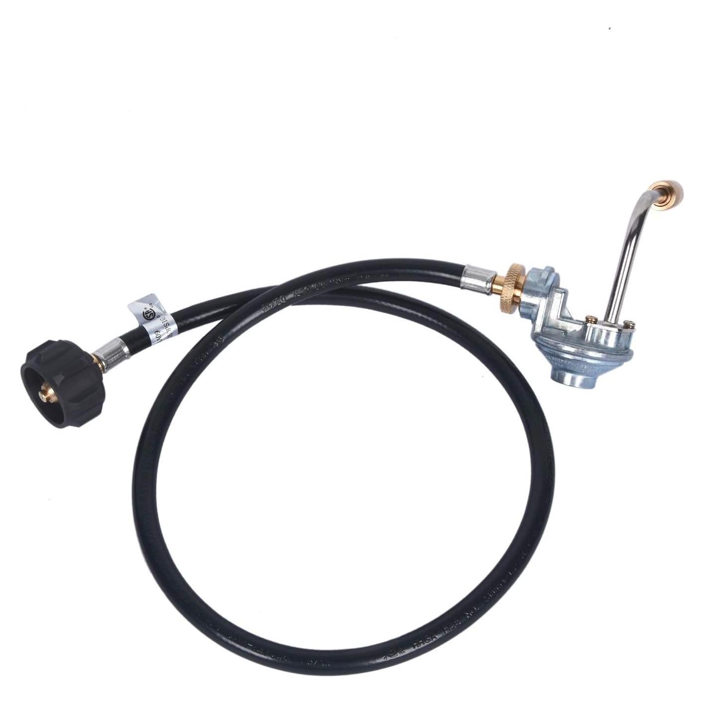 Adaptador de Manguera de Propano GasSaf 3 Pies con Regulador