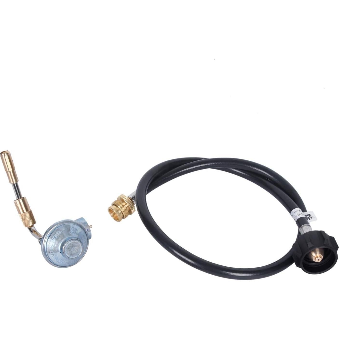 Adaptador de Manguera de Propano GasSaf 3 Pies con Regulador