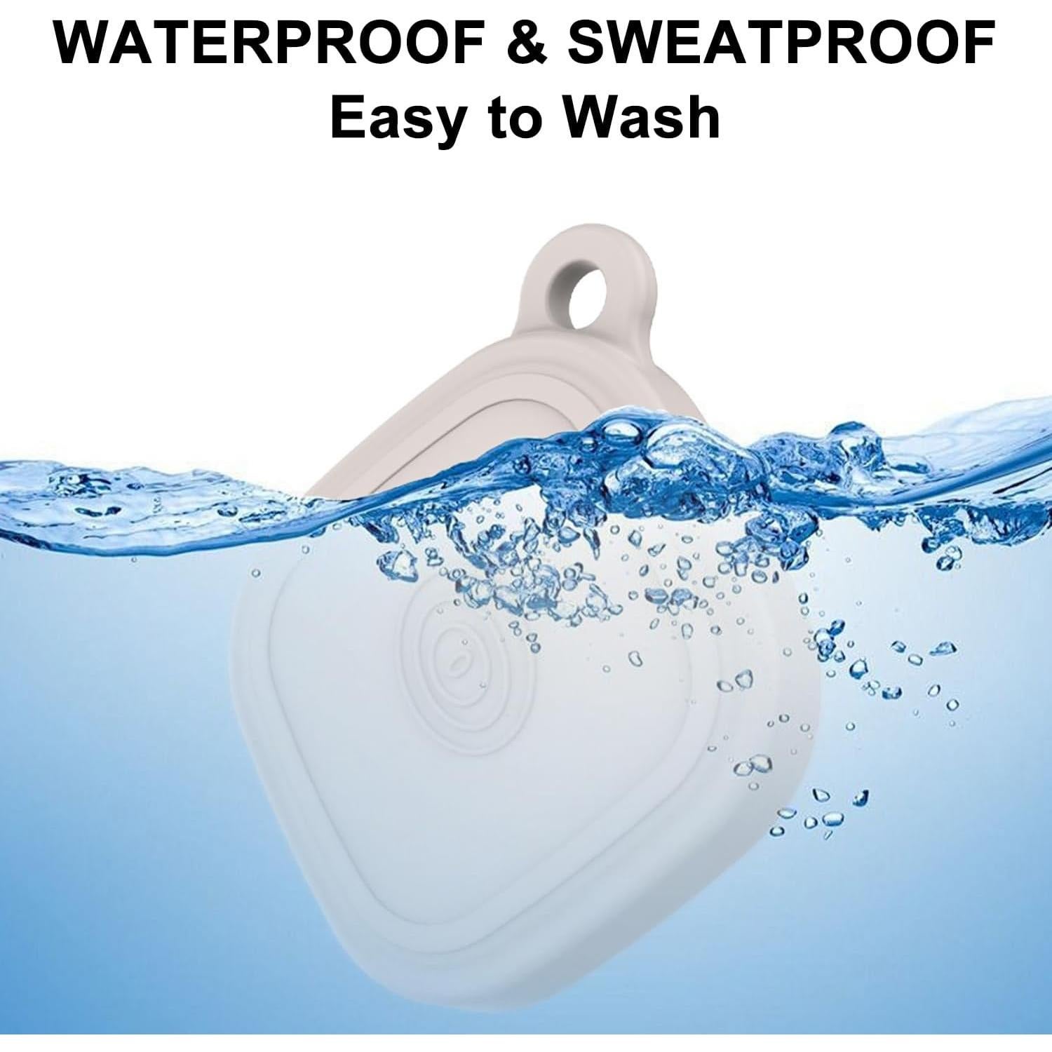 Funda Impermeable para Tile Mate 2024 - Silicona Suave 4 Pack