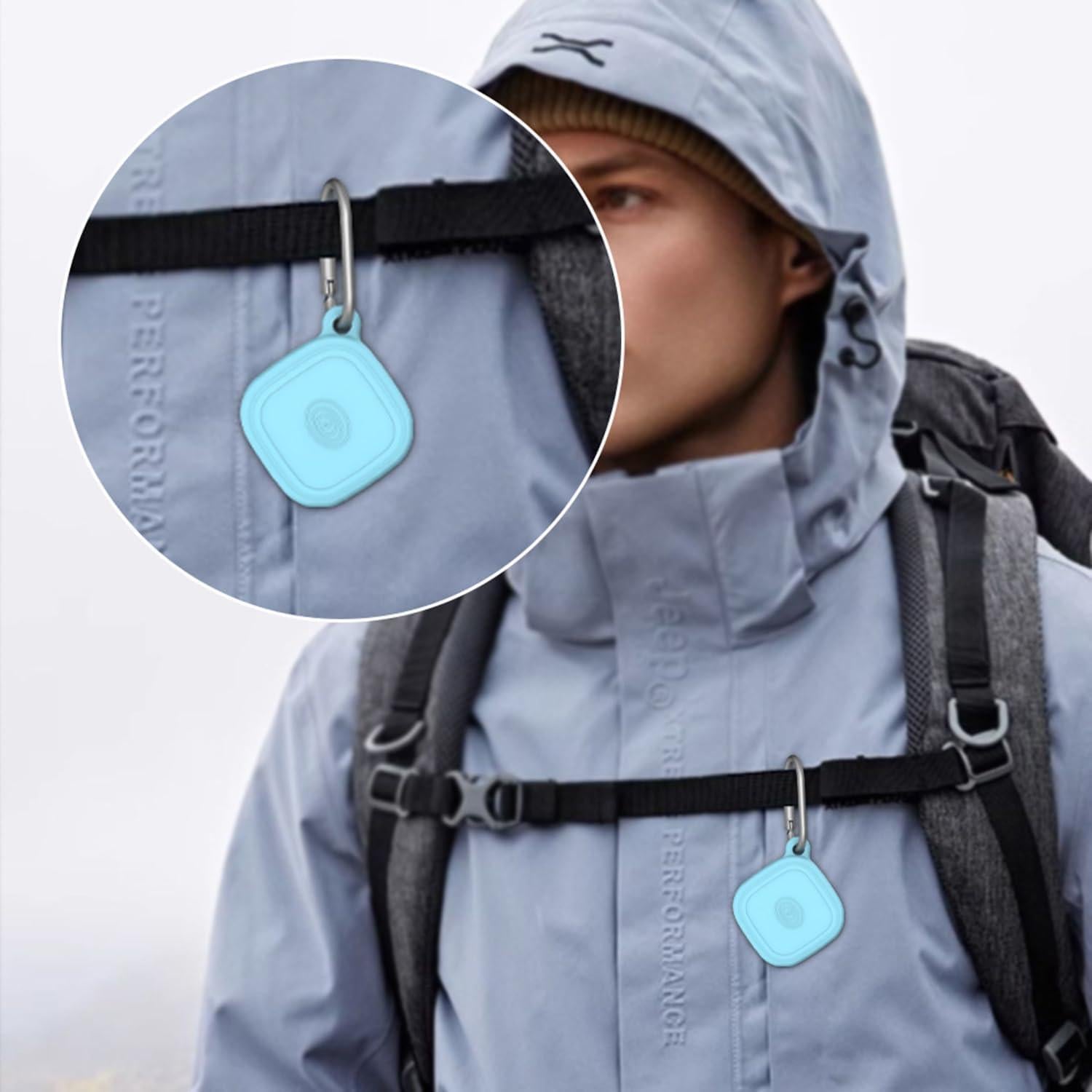 Funda Impermeable para Tile Mate 2024 - Silicona Suave 4 Pack