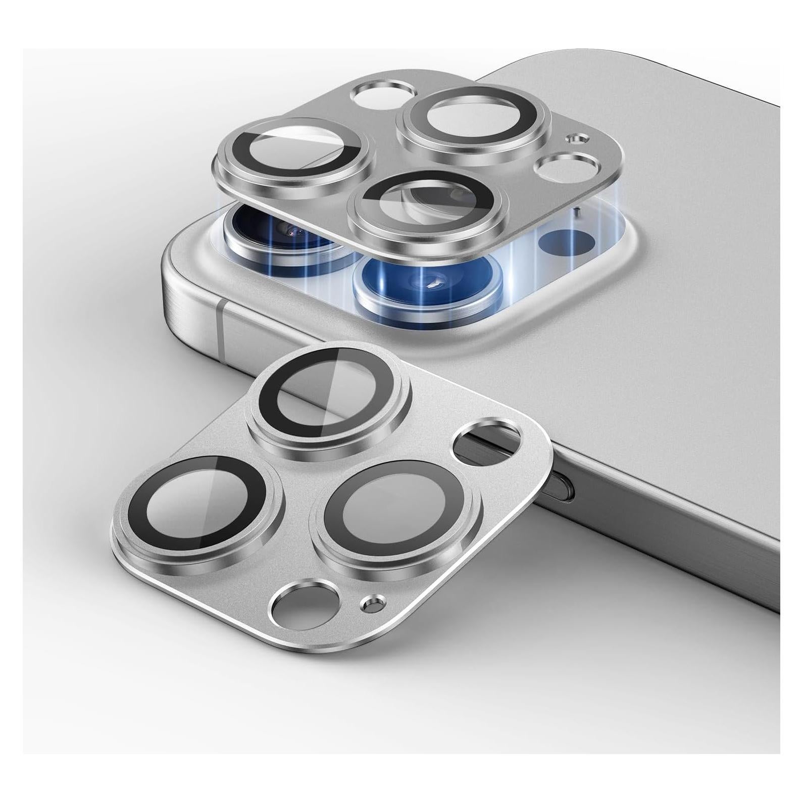 Protector de Lente de Cámara KISMER para iPhone 13 Pro Max - 2 Paquetes
