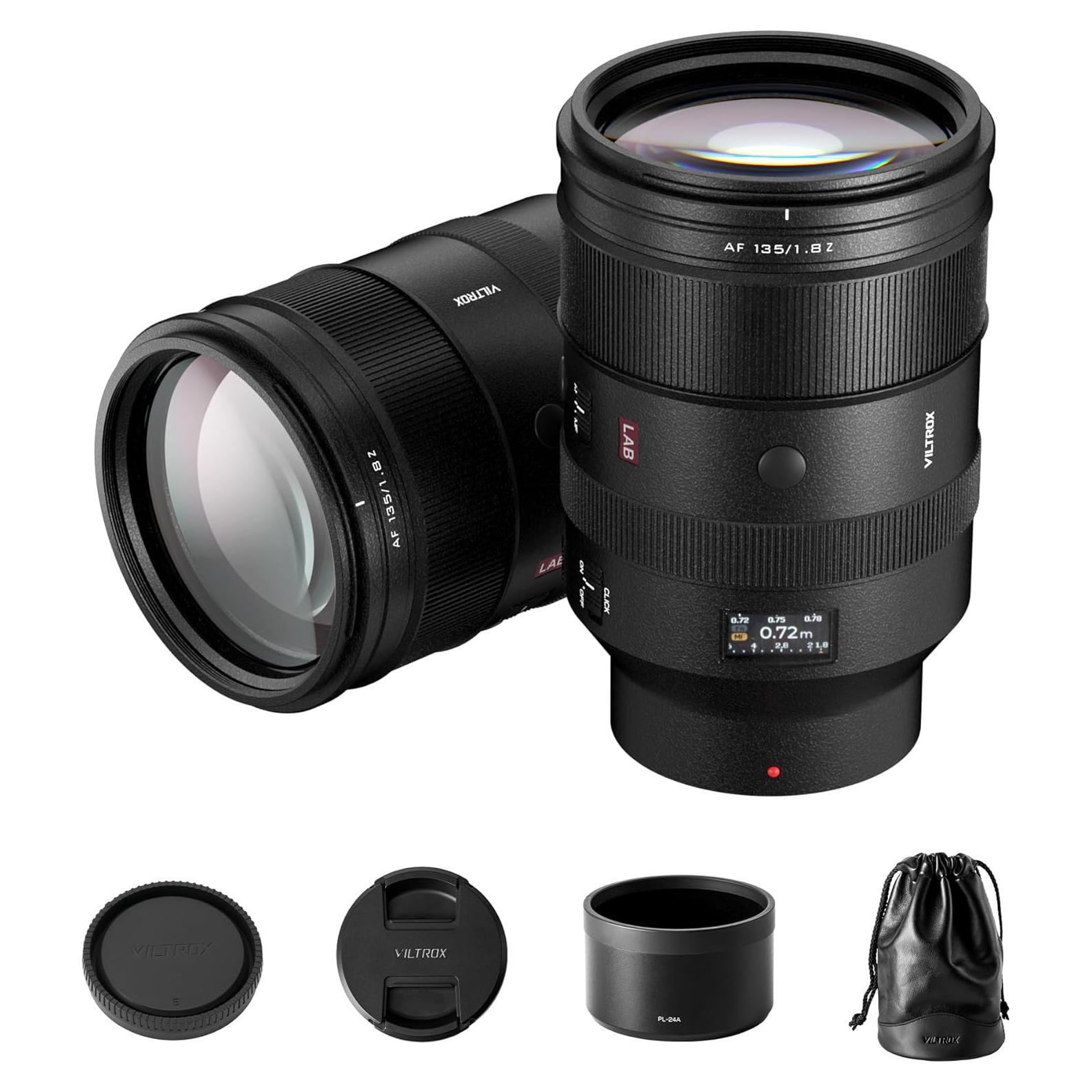 Lente Viltrox 135mm f/1.8 LAB Z para cámaras Nikon Z