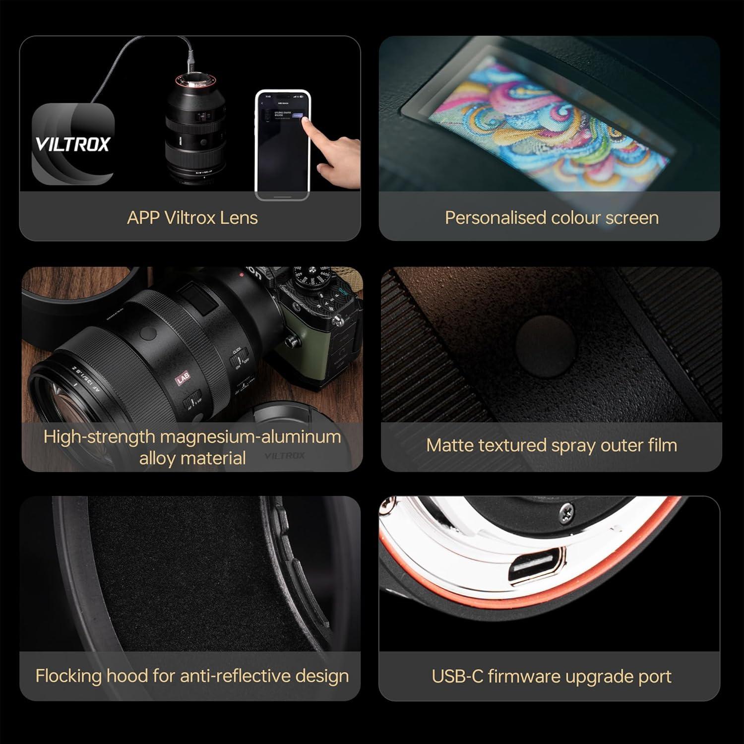 Lente Viltrox 135mm f/1.8 LAB Z para cámaras Nikon Z