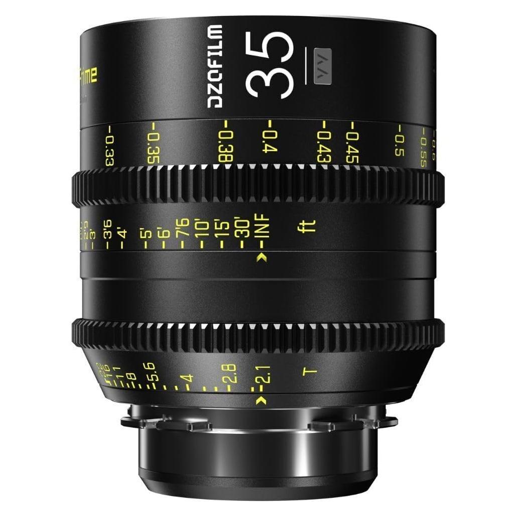 Lente de cine DZOFilm Vespid Prime 35mm T2.1 PL - 1.54 kg