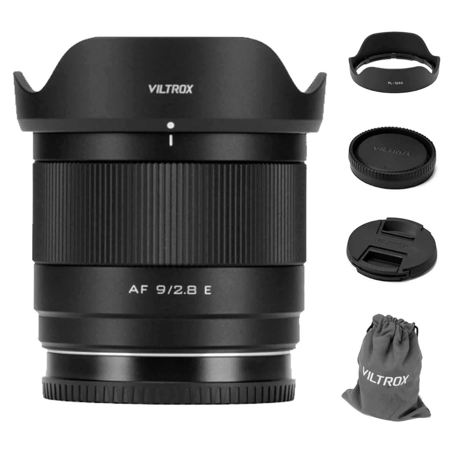 Lente Gran Angular VILTROX 9mm F2.8 E para Cámaras Sony