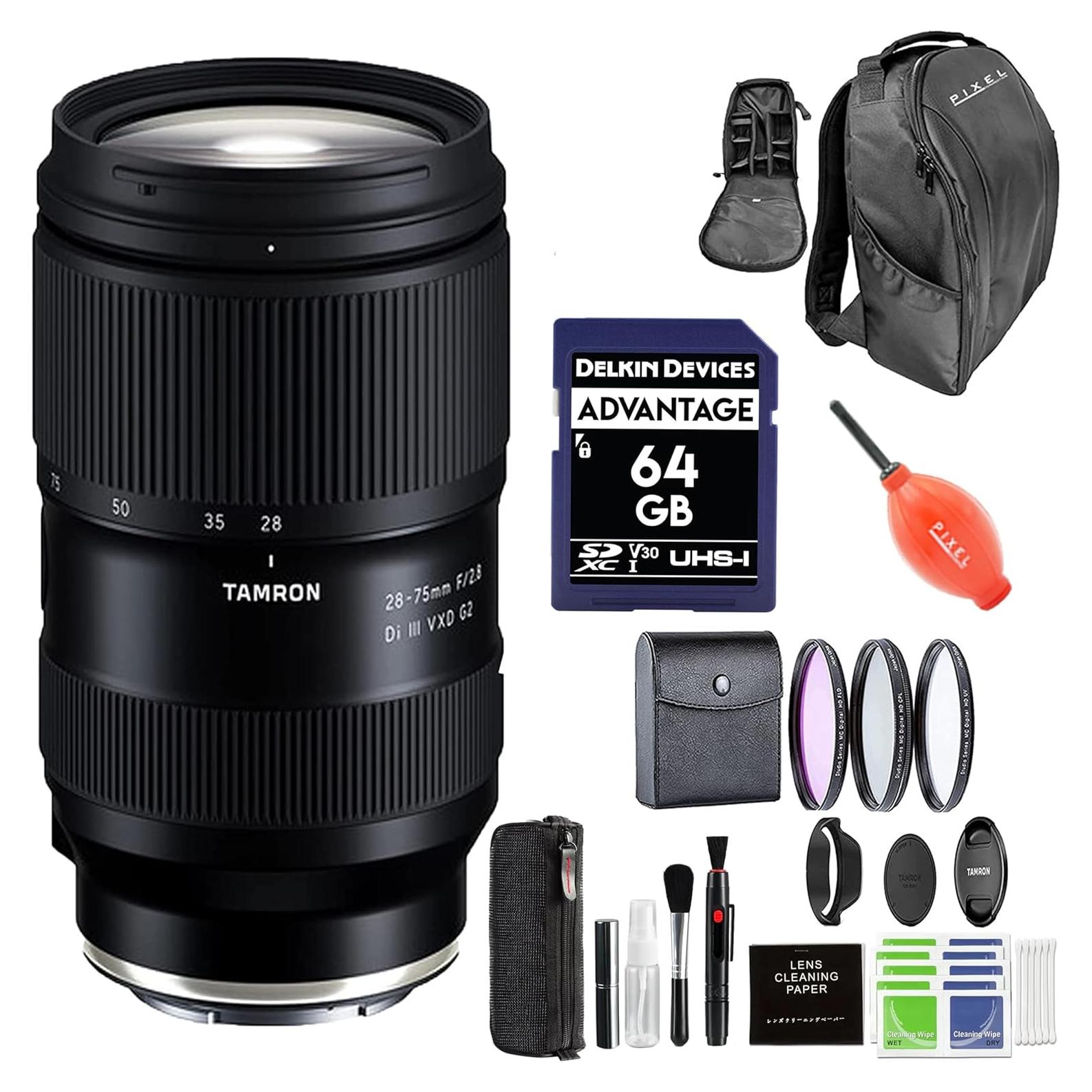 Lente Tamron 28-75mm f/2.8 Di III VXD G2 para Sony E