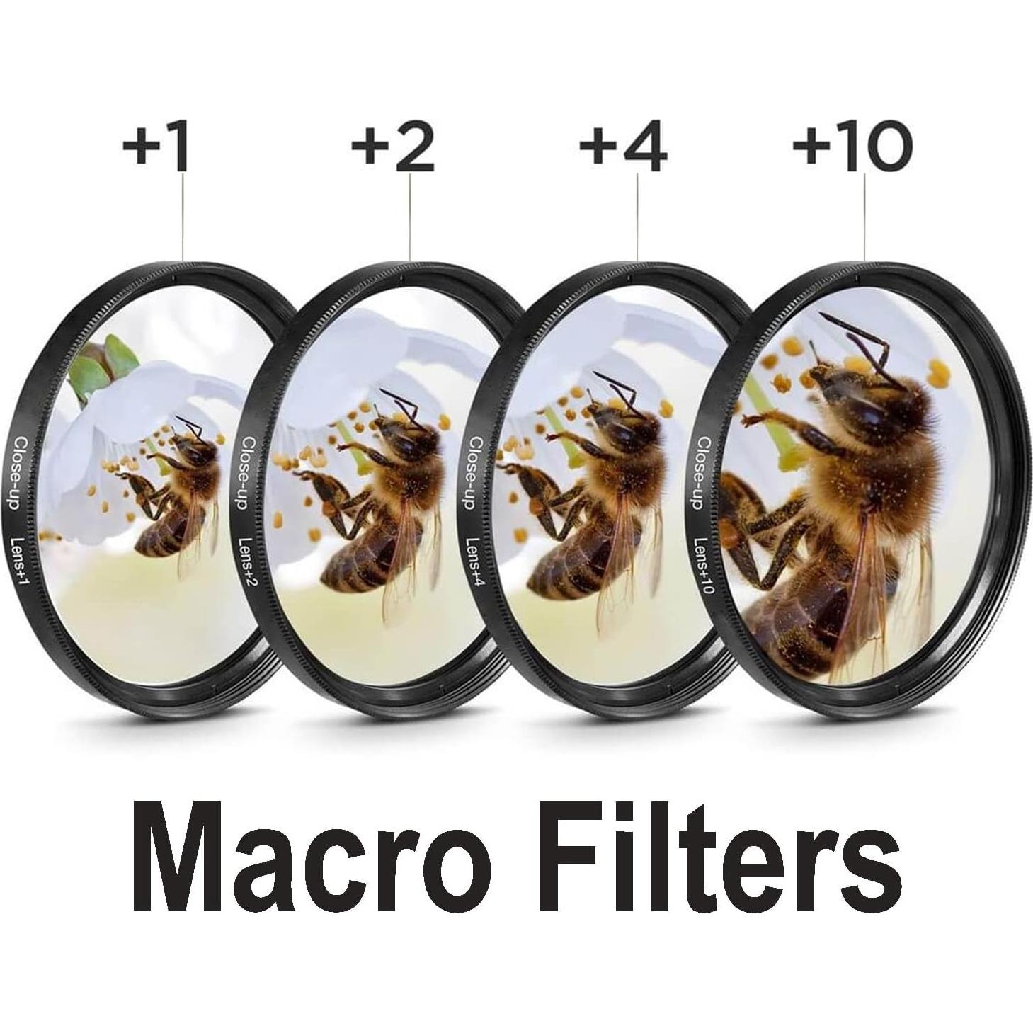 Paquete de Accesorios 49mm para Canon EOS R50 R100 R10 - 28 Piezas