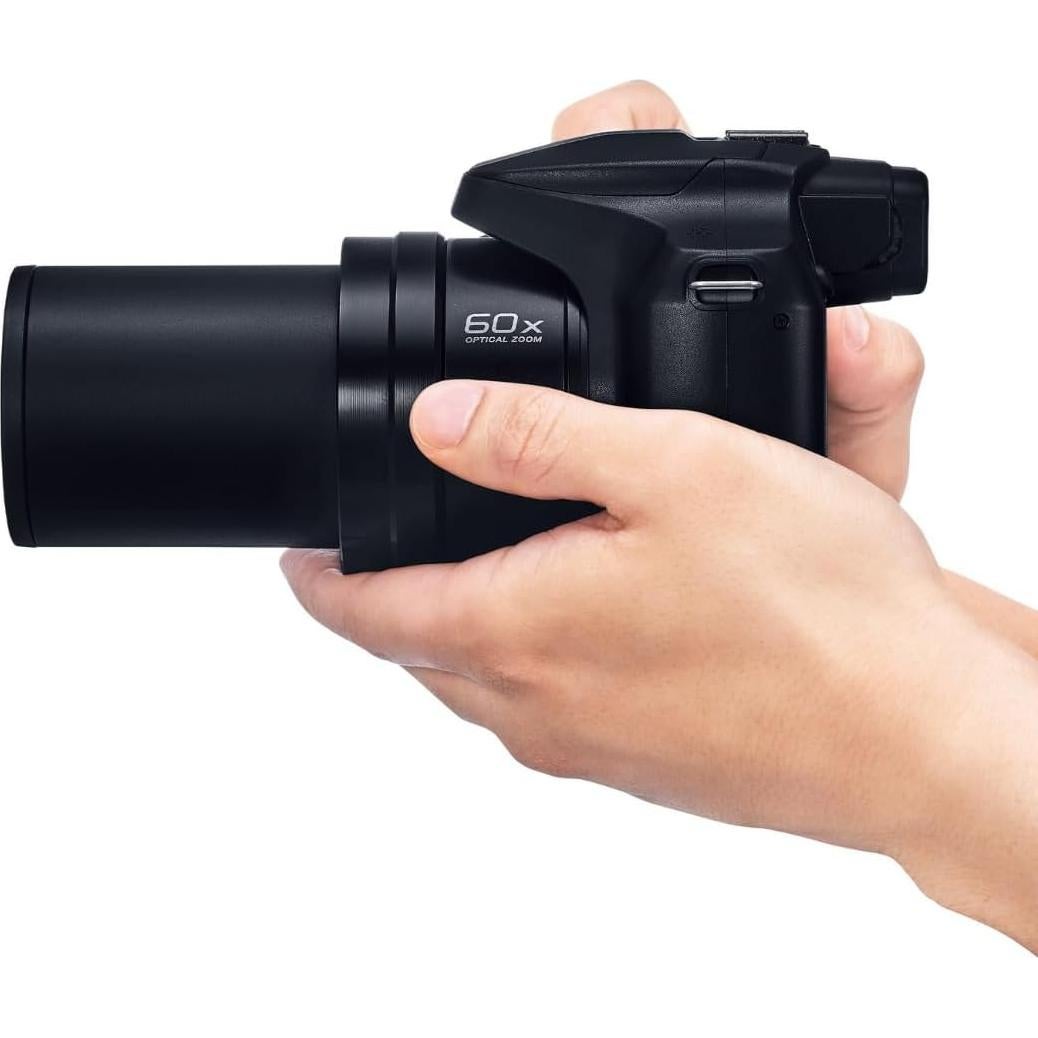 Cámara Compacta Panasonic LUMIX FZ80D 20-1200mm + Tarjeta 64GB