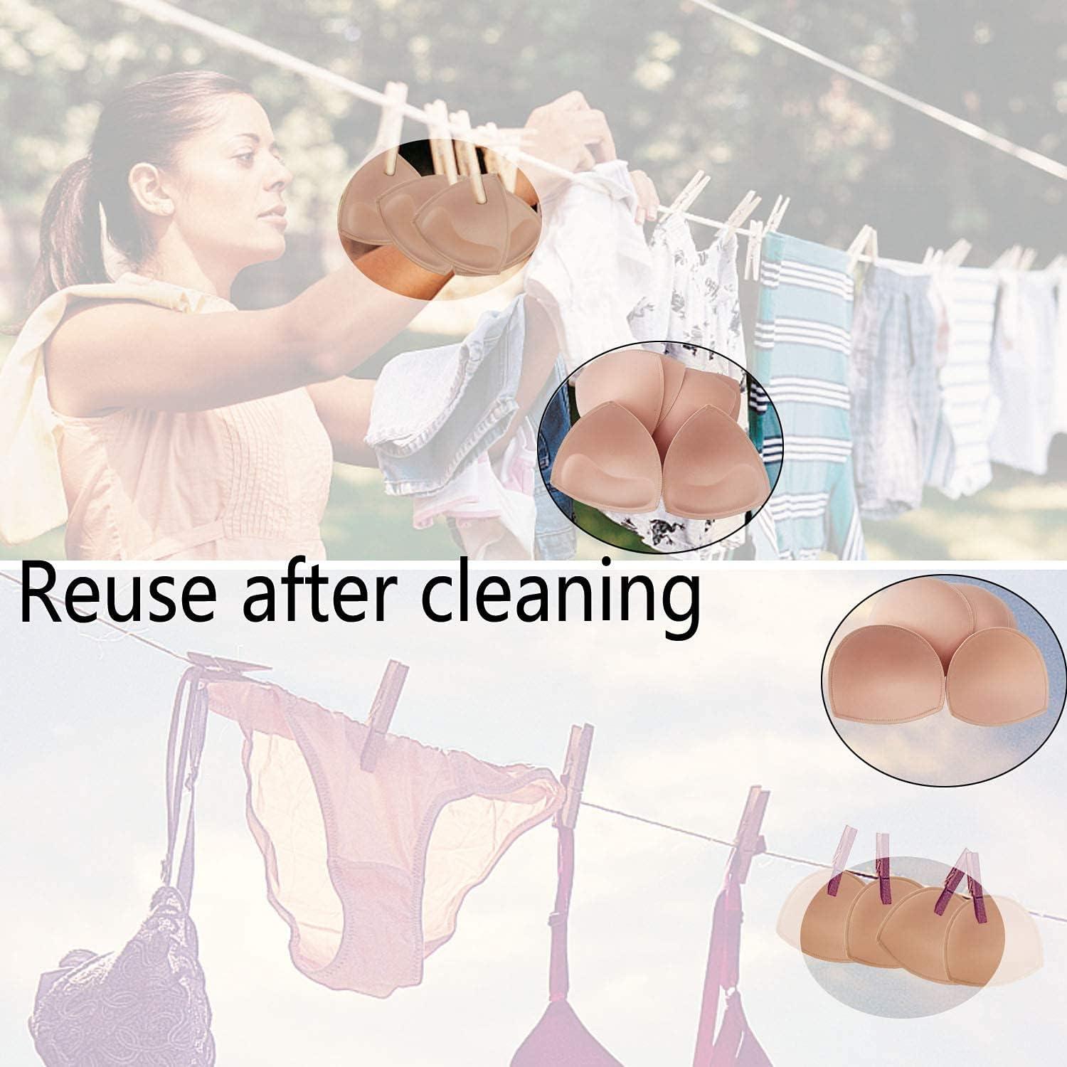 WMugthome 3 Pares Almohadillas Sujetador Deportivas Mujeres A/B/C/D