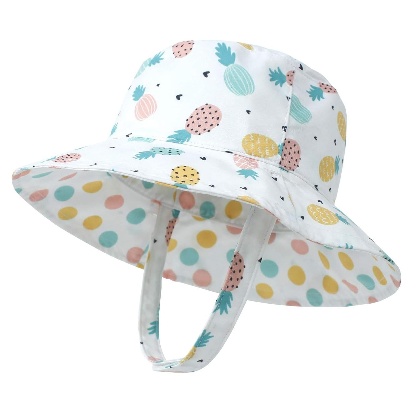 Sombrero de sol reversible para bebé UPF 50+ - Protección solar