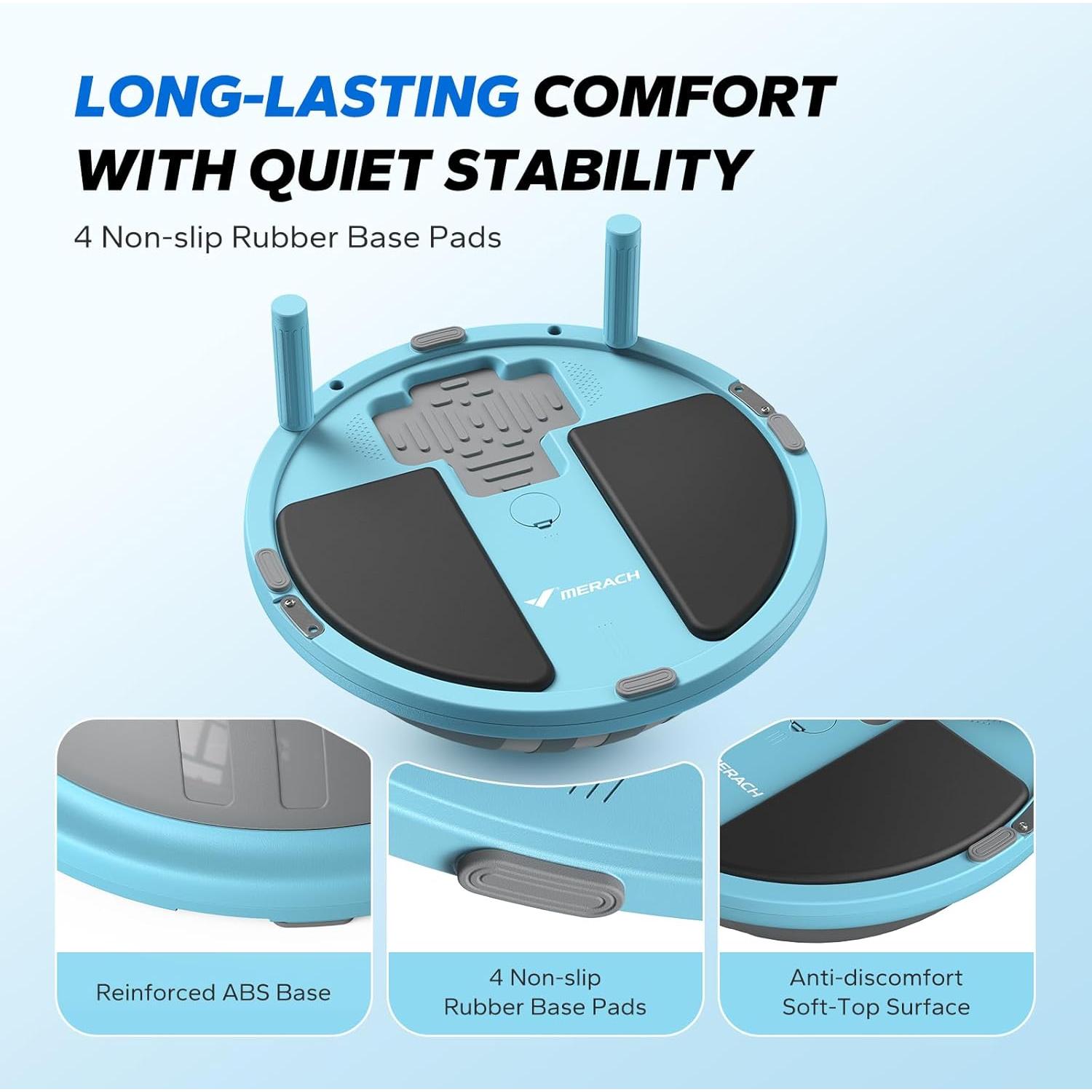 Entrenador de Bola de Equilibrio MERACH MR-2506WL 46cm Azul