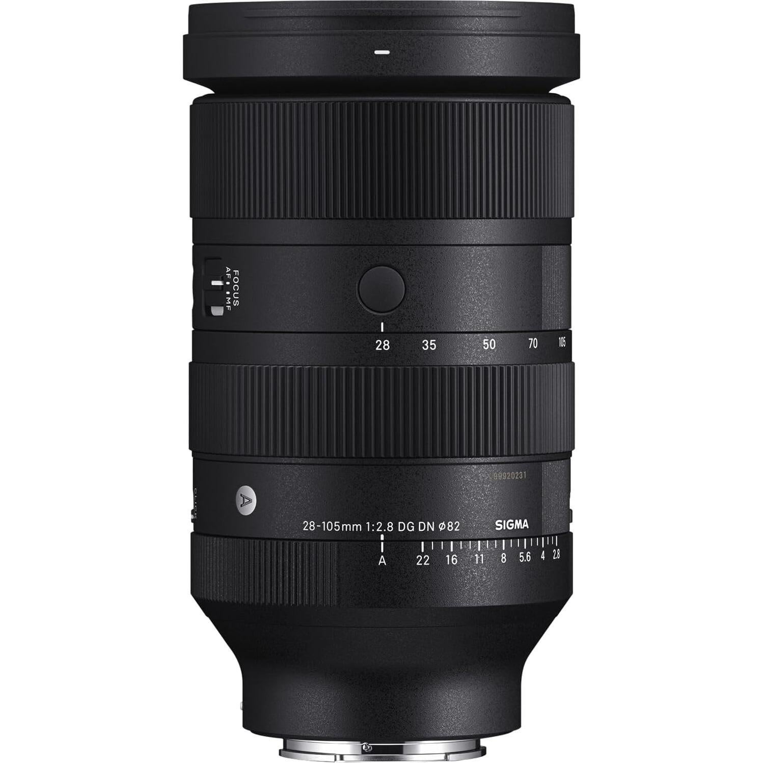 Lente Sigma 28-105mm f/2.8 DG DN Art para Sony E + Filtro UV