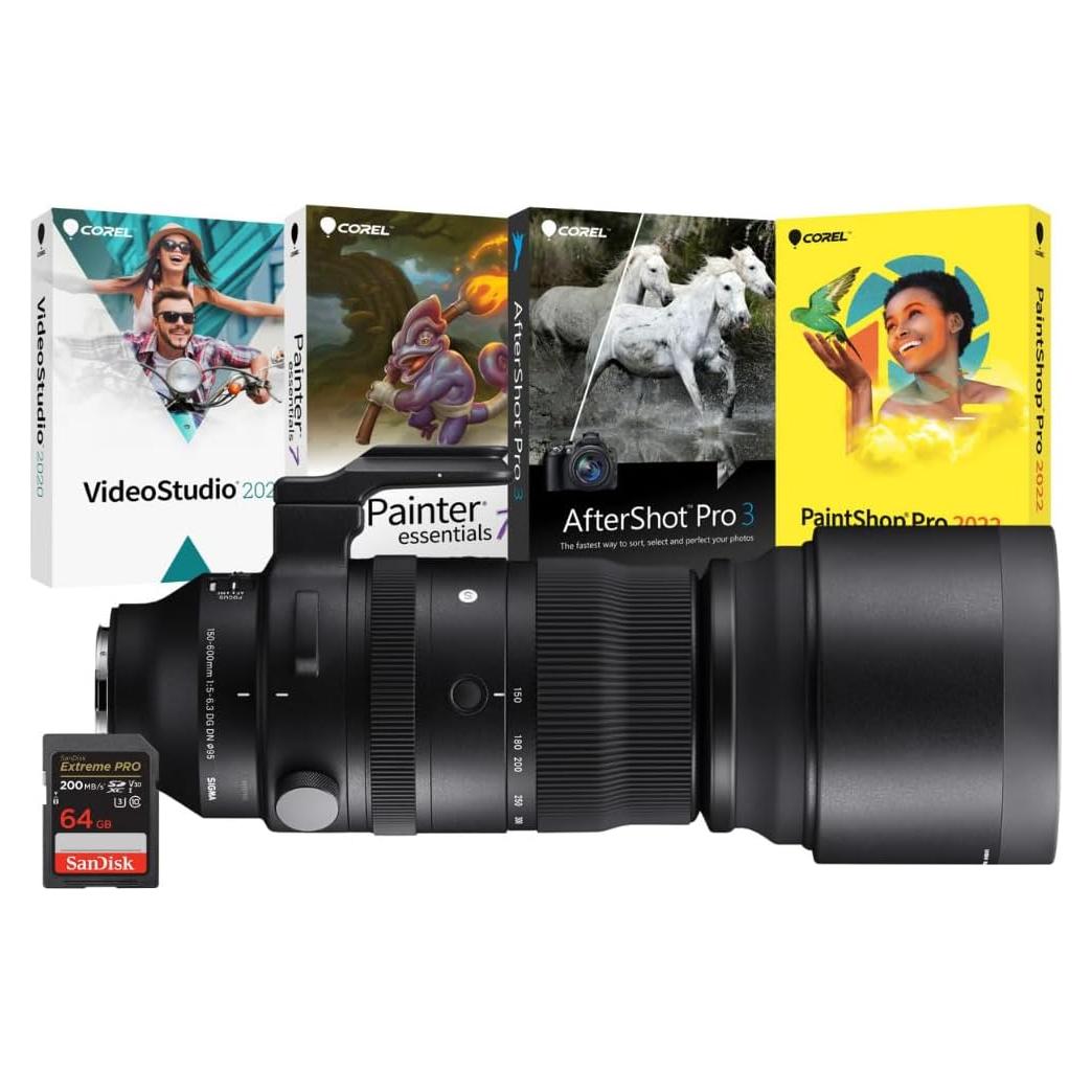 Lente Zoom Sigma 150-600mm f/5-6.3 DG DN OS para Sony E