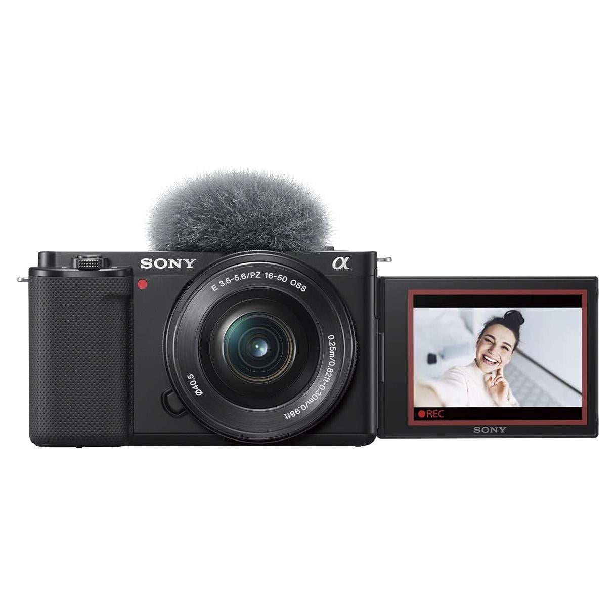 Cámara Sony Alpha ZV-E10 con Lente Zoom 16-50mm y Sensor APS-C