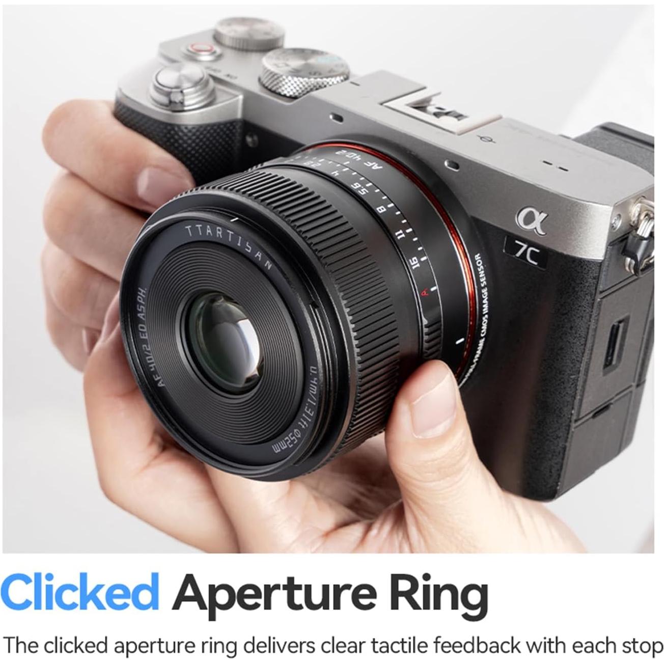 Lente TTARTISAN 40mm f2 AF para Nikon Montura Z - Ultra Ligero