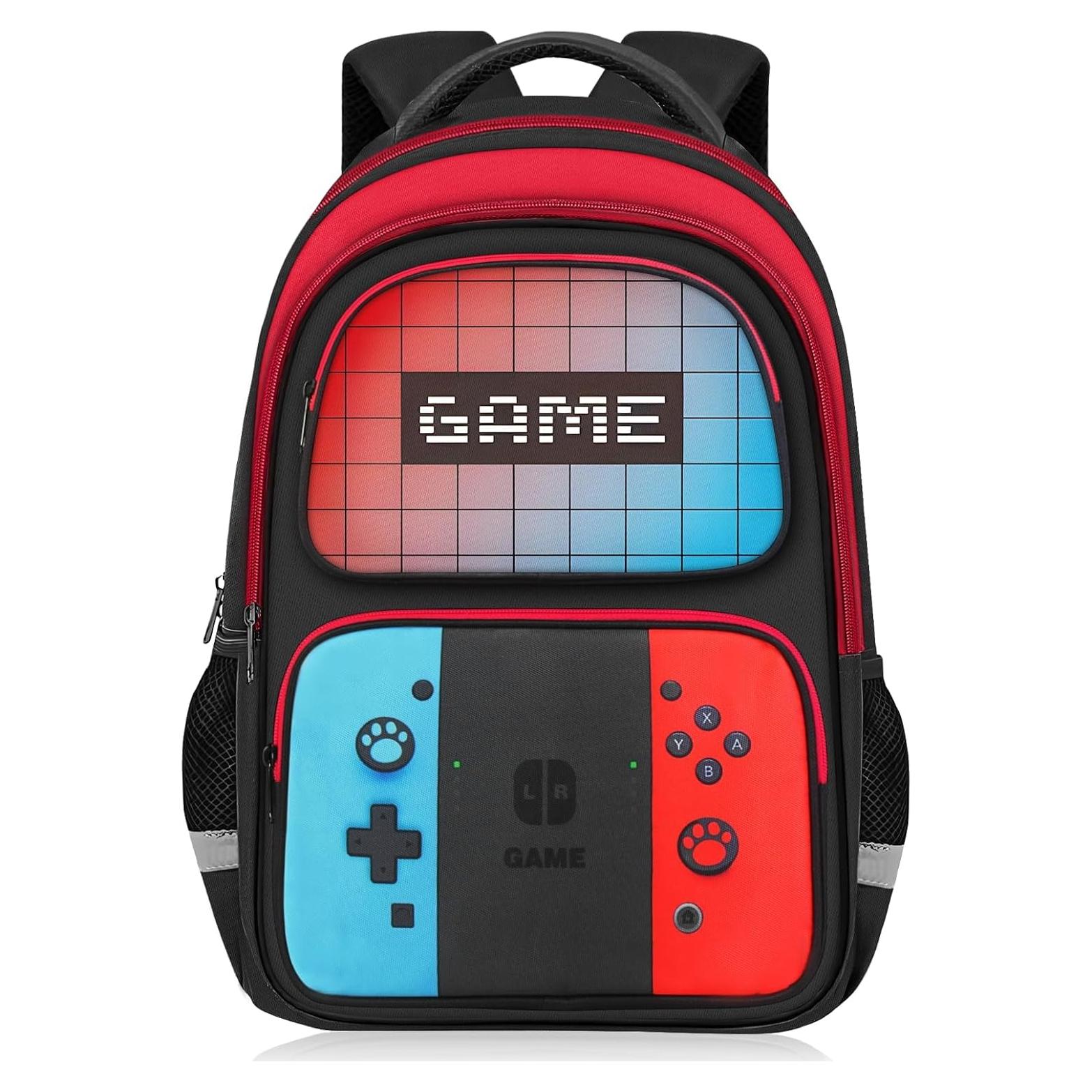 Mochila Escolar Gamer TILYTADLY 43.2 cm para Niños y Adolescentes
