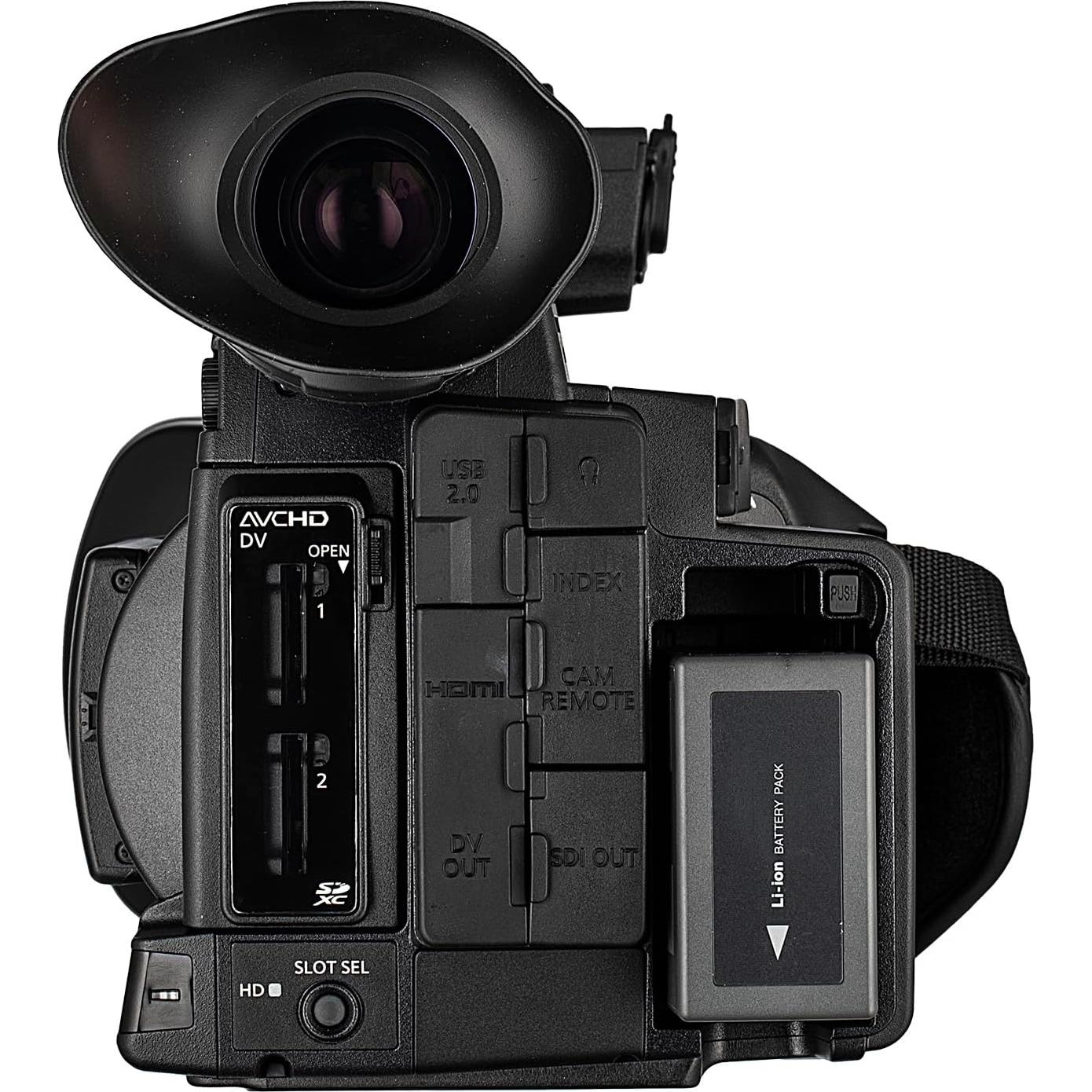 Cámara de video Panasonic AG-AC160 HD 22x 3MOS + 2x 128GB