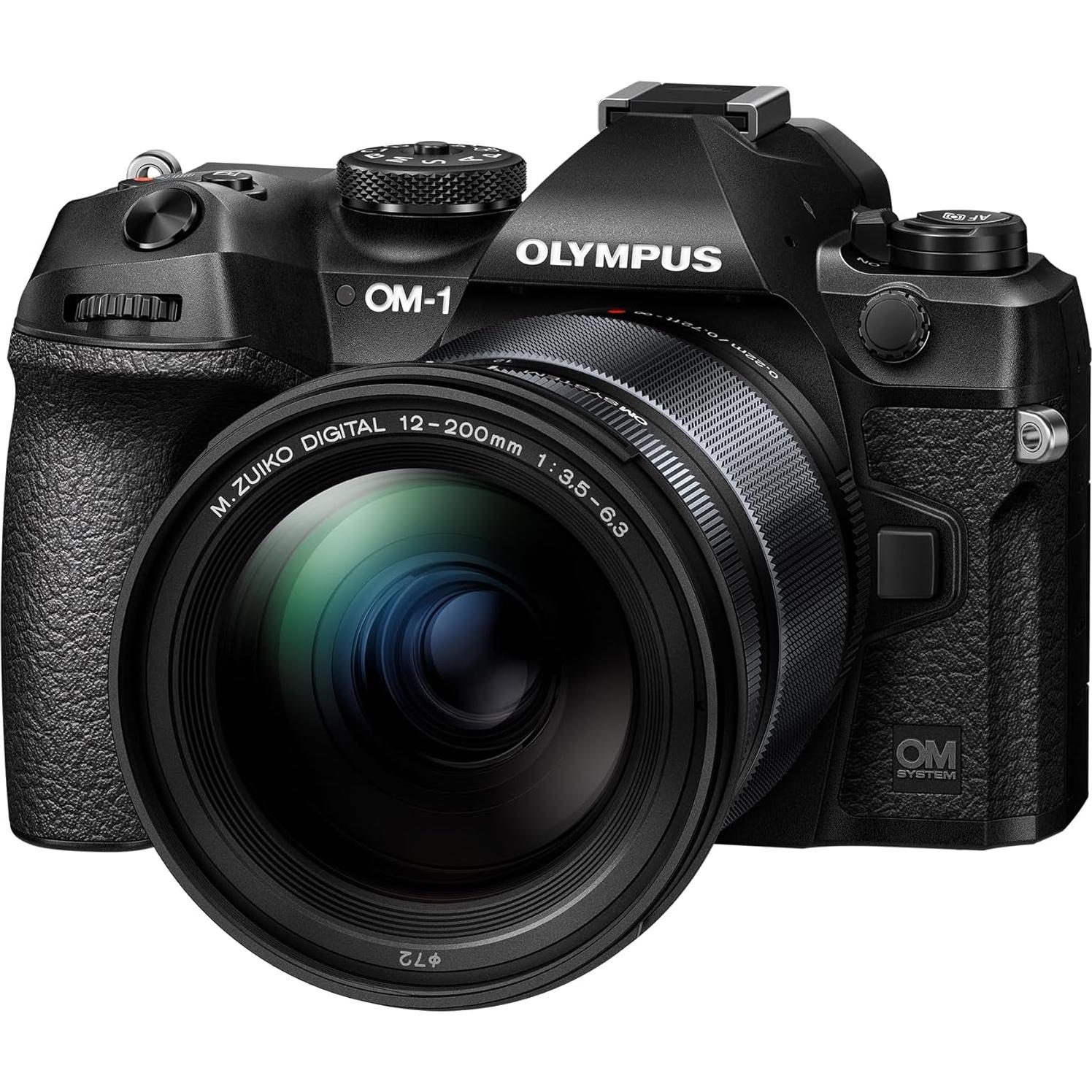 Lente Zoom OM SYSTEM M.Zuiko 12-200mm F3.5-6.3 MFT Negro