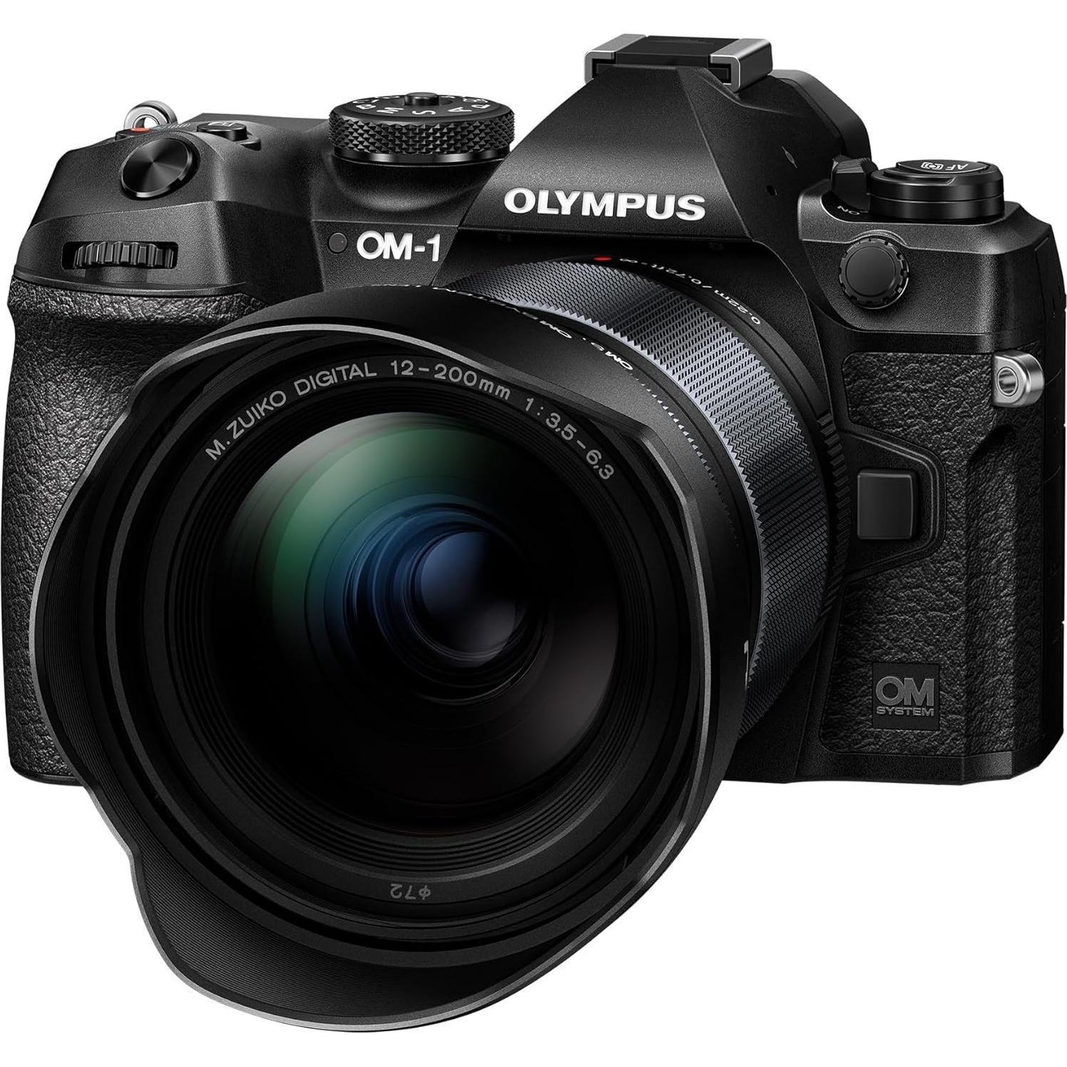 Lente Zoom OM SYSTEM M.Zuiko 12-200mm F3.5-6.3 MFT Negro