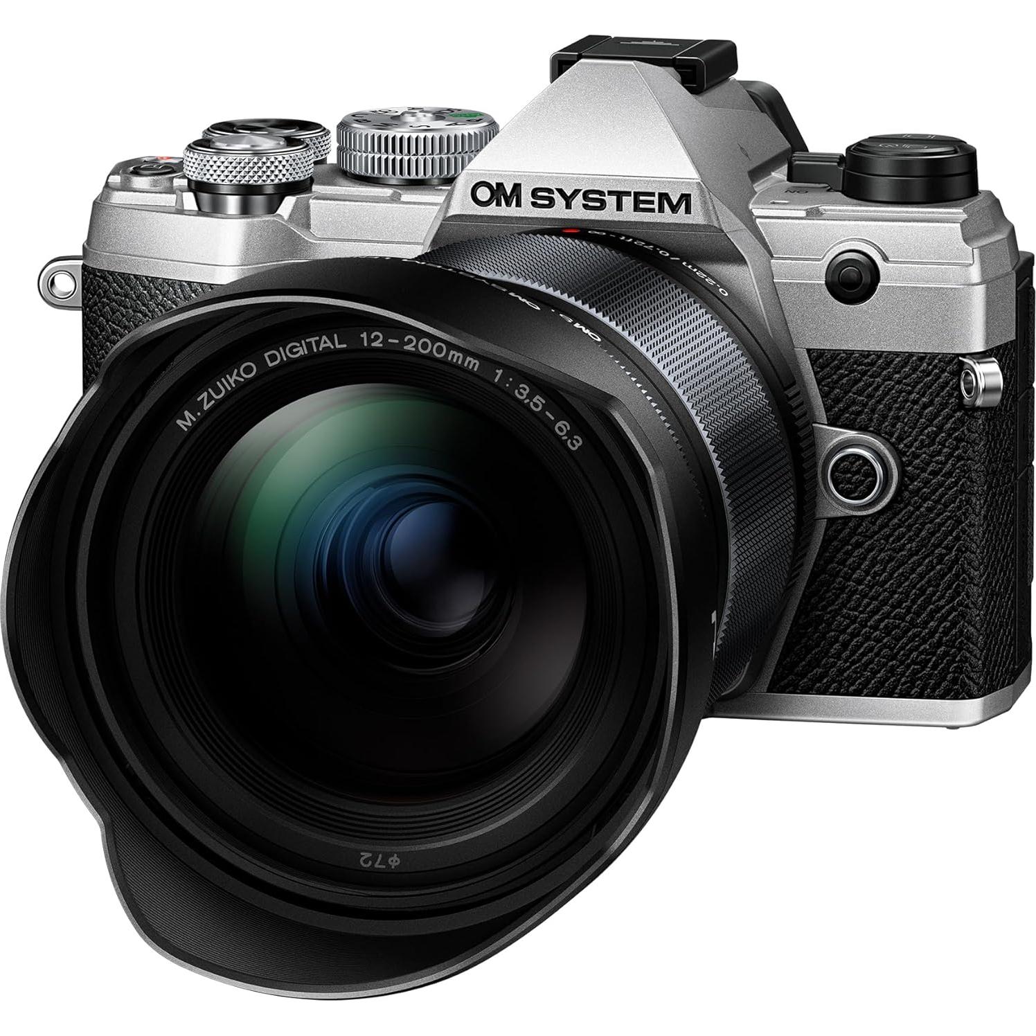 Lente Zoom OM SYSTEM M.Zuiko 12-200mm F3.5-6.3 MFT Negro