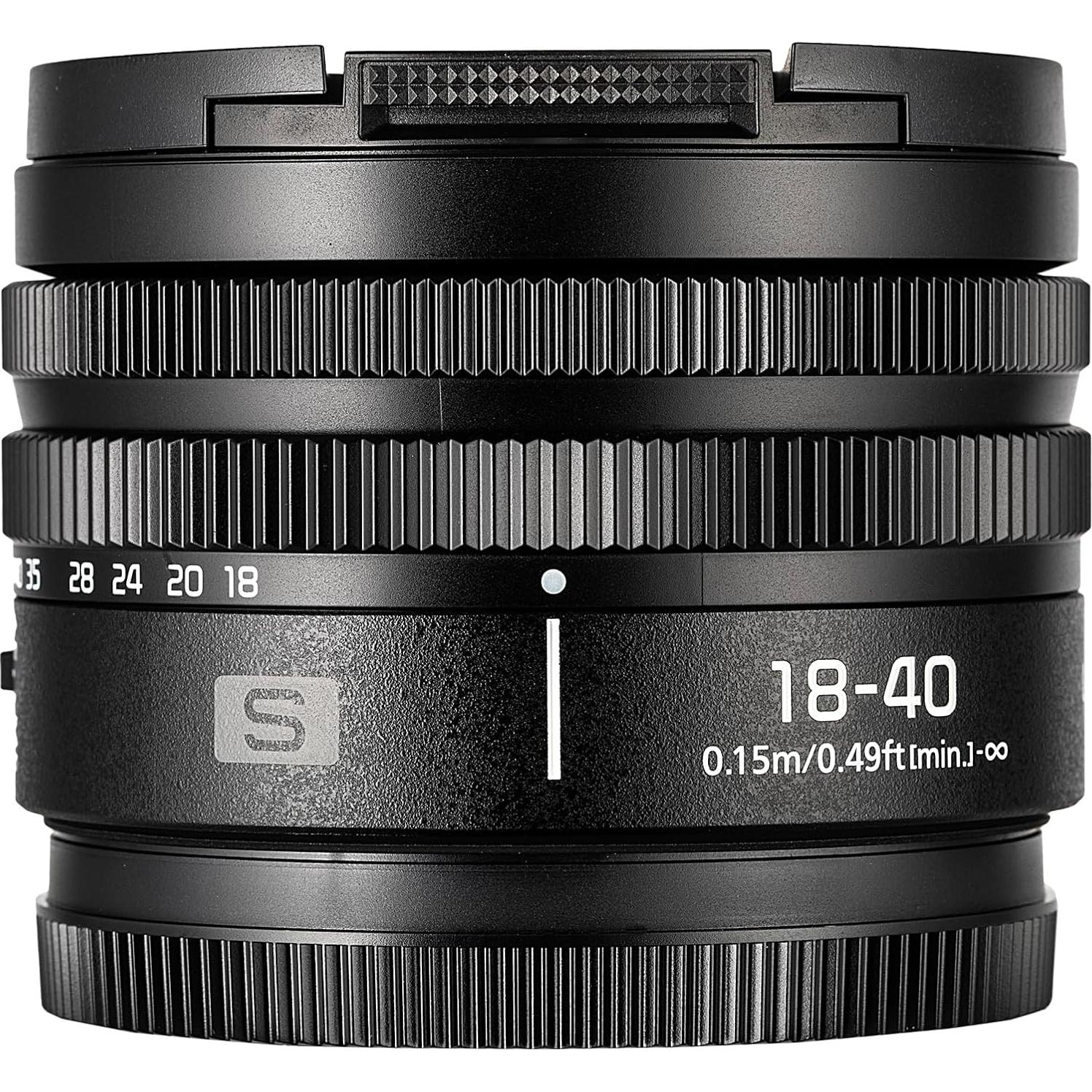 Lente Panasonic Lumix S 18-40mm f/4.5-6.3 + Filtros 62mm