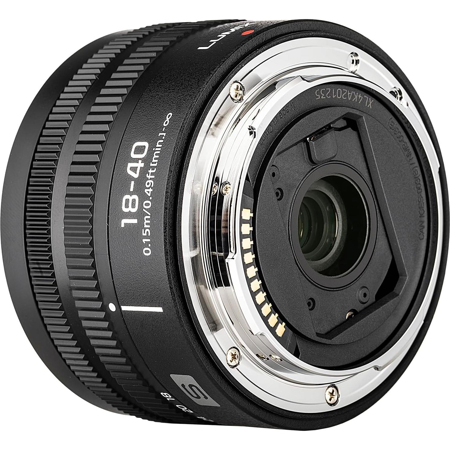 Lente Panasonic Lumix S 18-40mm f/4.5-6.3 + Filtros 62mm