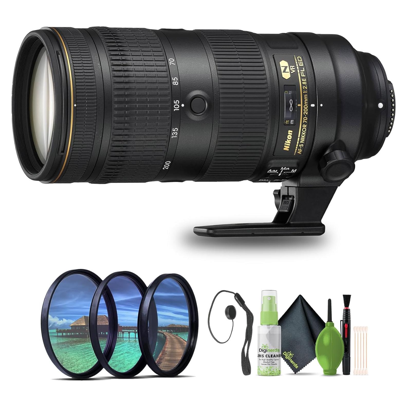 Lente Telefoto Zoom Nikon AF-S NIKKOR 70-200mm f/2.8E VR