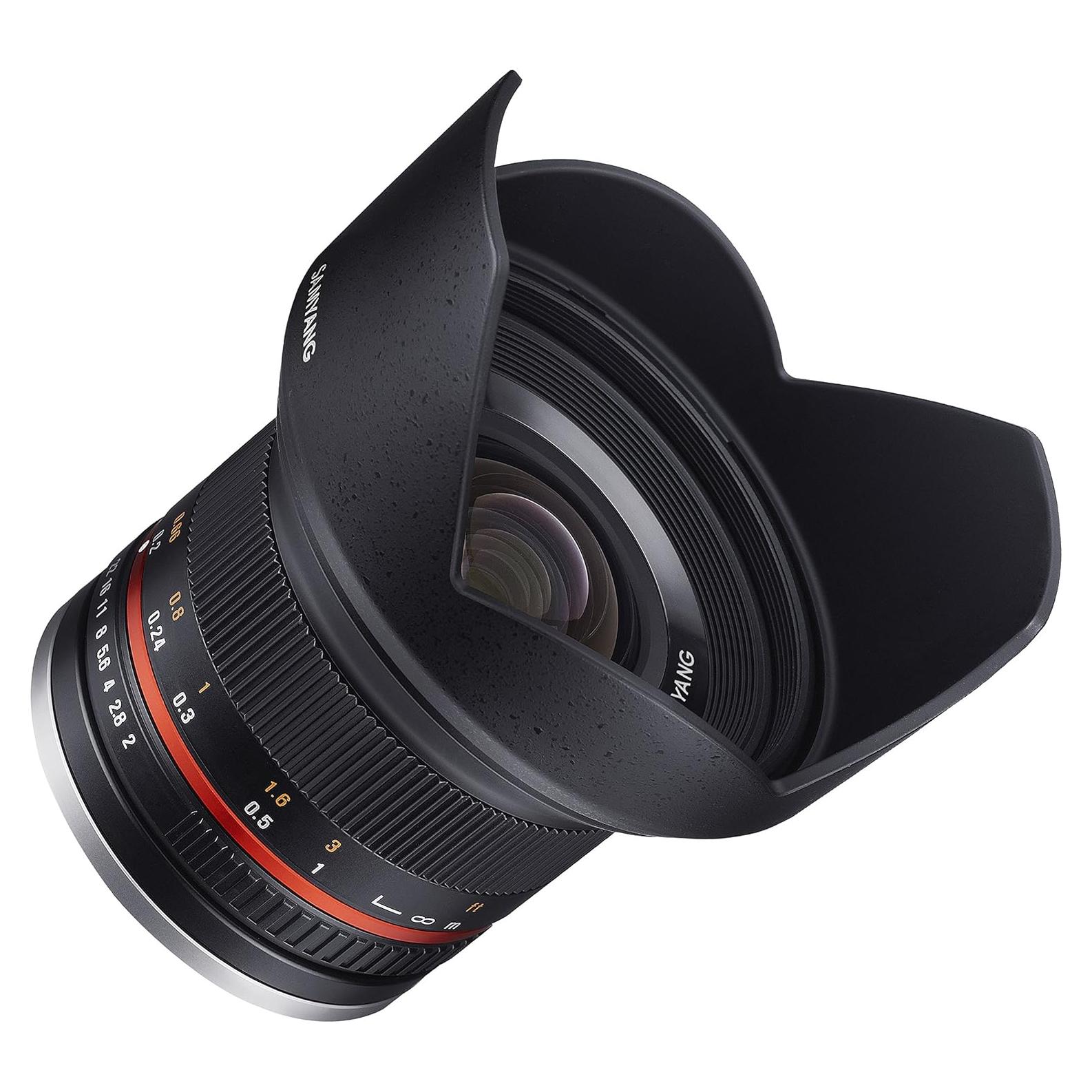 Lente Ultra Gran Angular Samyang 12mm F2.0 para Fujifilm X