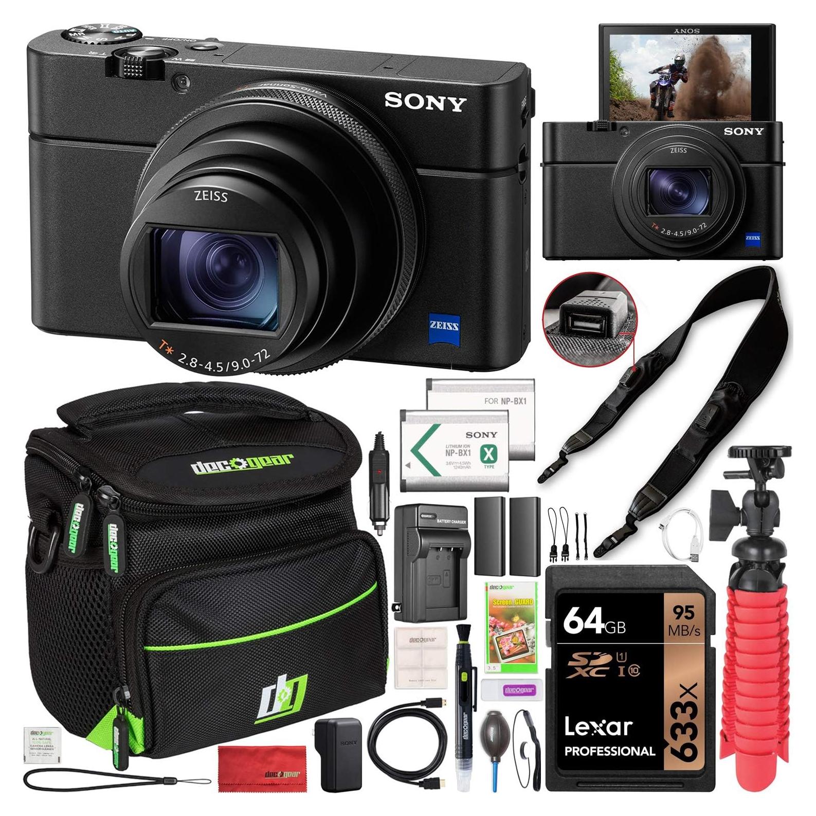 Cámara Sony Cyber-Shot RX100 VII 20.1MP 4K Zoom 24-200mm