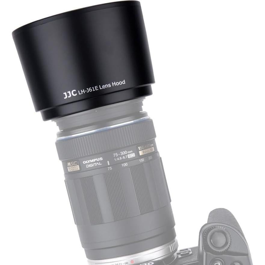 Parasol JJC LH-61E para Lentes Olympus 70-300mm y 75-300mm