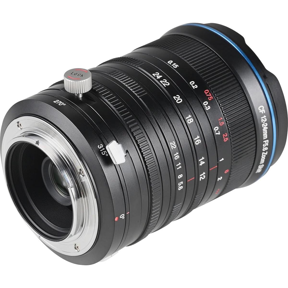 Lente Venus Laowa 12-24mm f/5.6 Zoom Shift CF para Fujifilm