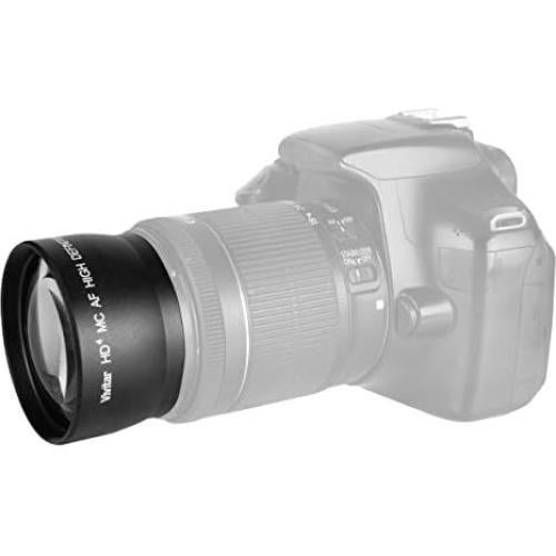 Lente Zoom Telefoto Vivitar 18-55mm f/1.2 Negro