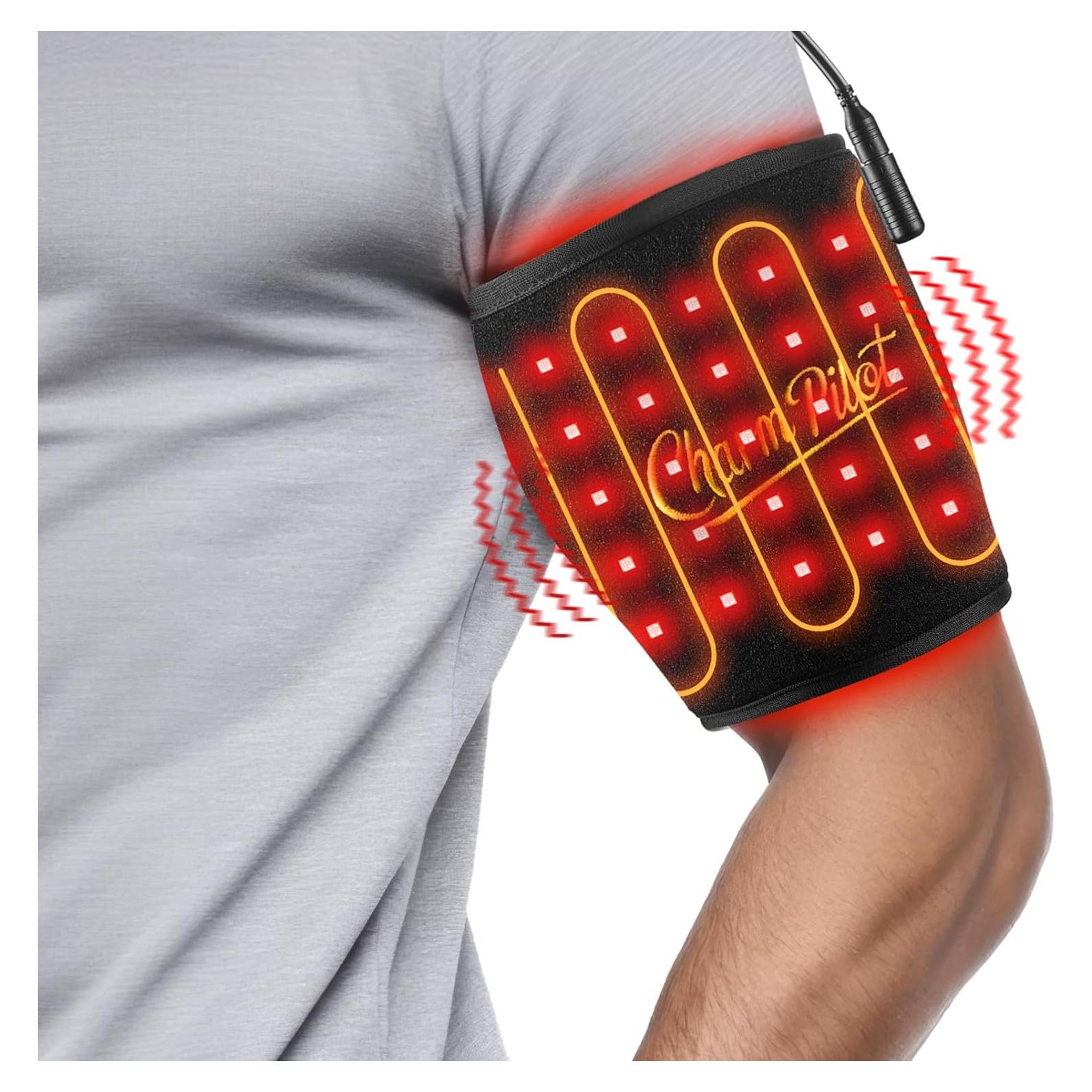 Almohadilla de Terapia de Luz Roja Charmpilot con Calefacción y Masaje