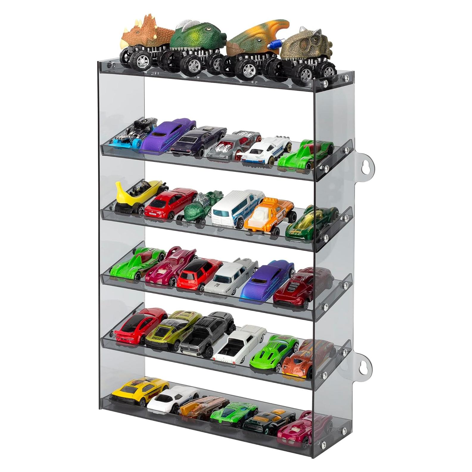 Estuche de Exhibición Acrílico KISLANE para 48 Coches Juguete