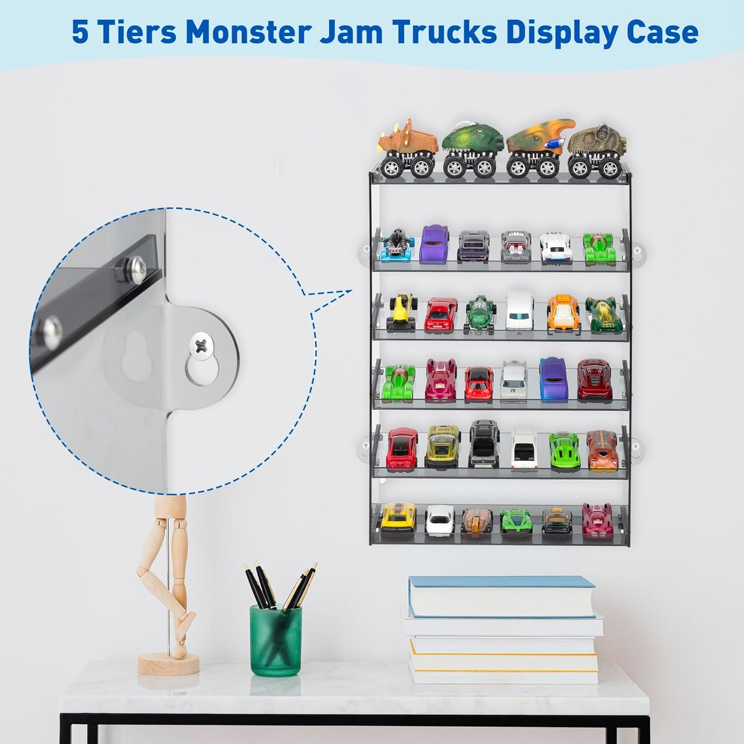 Estuche de Exhibición Acrílico KISLANE para 48 Coches Juguete