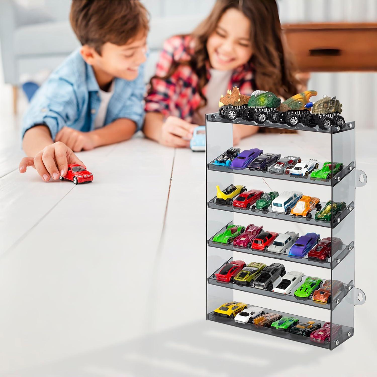 Estuche de Exhibición Acrílico KISLANE para 48 Coches Juguete