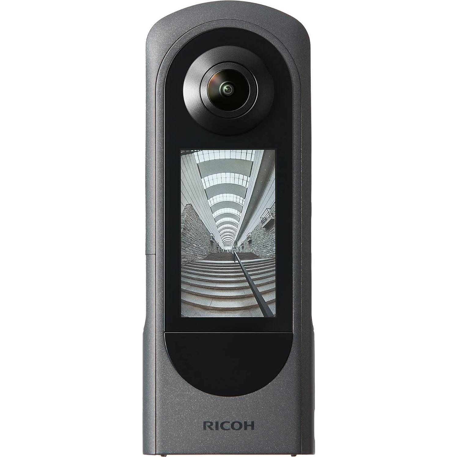 Cámara 360 Grados Ricoh Theta X con Accesorios y Trípode