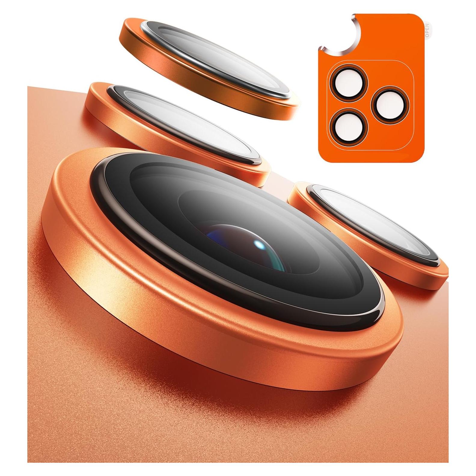 Protector de Lente TORRAS para iPhone 17 Pro Max/Pro 9H+