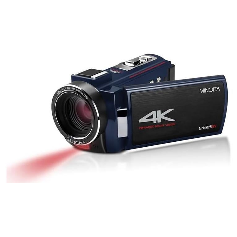 Cámara de Video Minolta MN4K25NV 4K Ultra HD 30MP