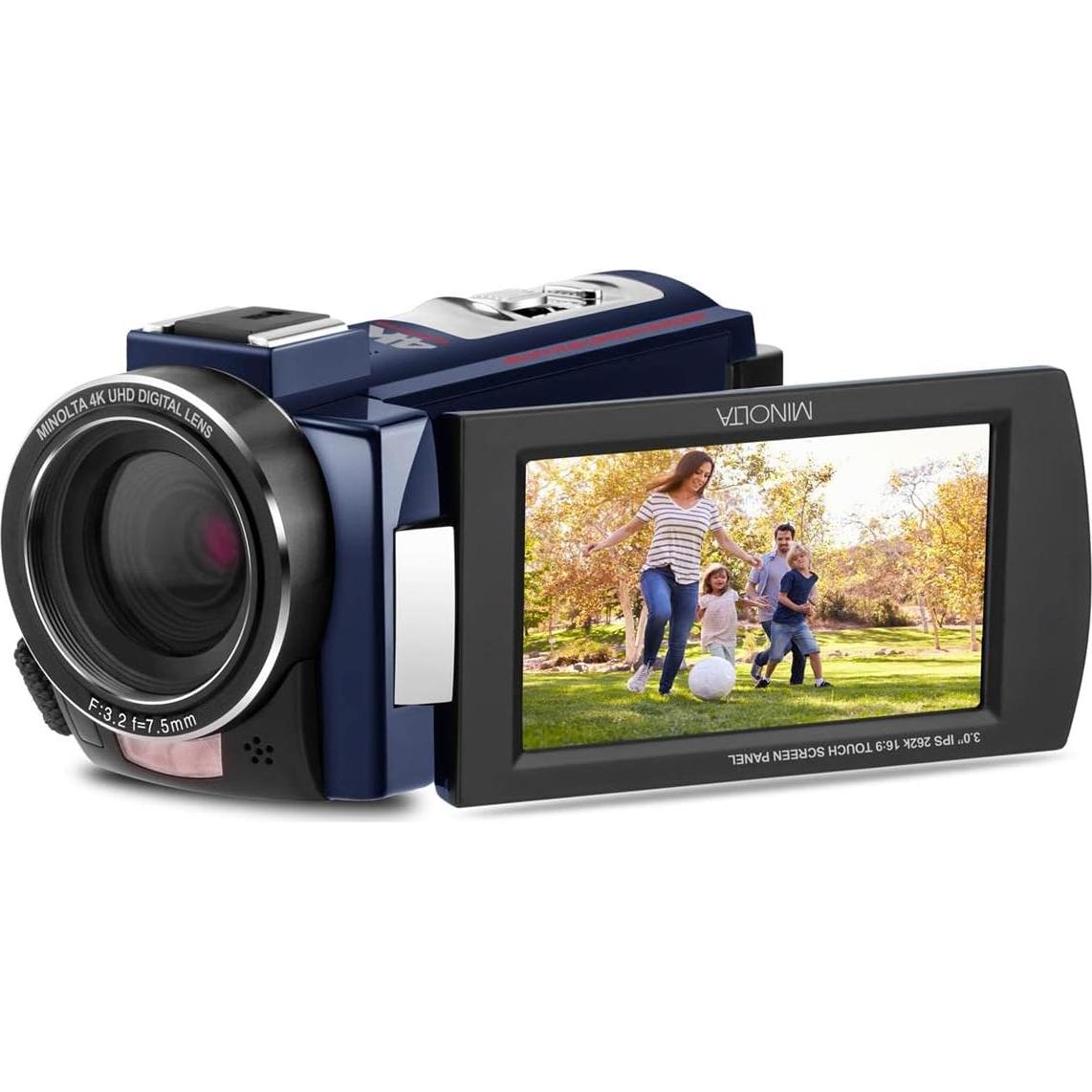 Cámara de Video Minolta MN4K25NV 4K Ultra HD 30MP