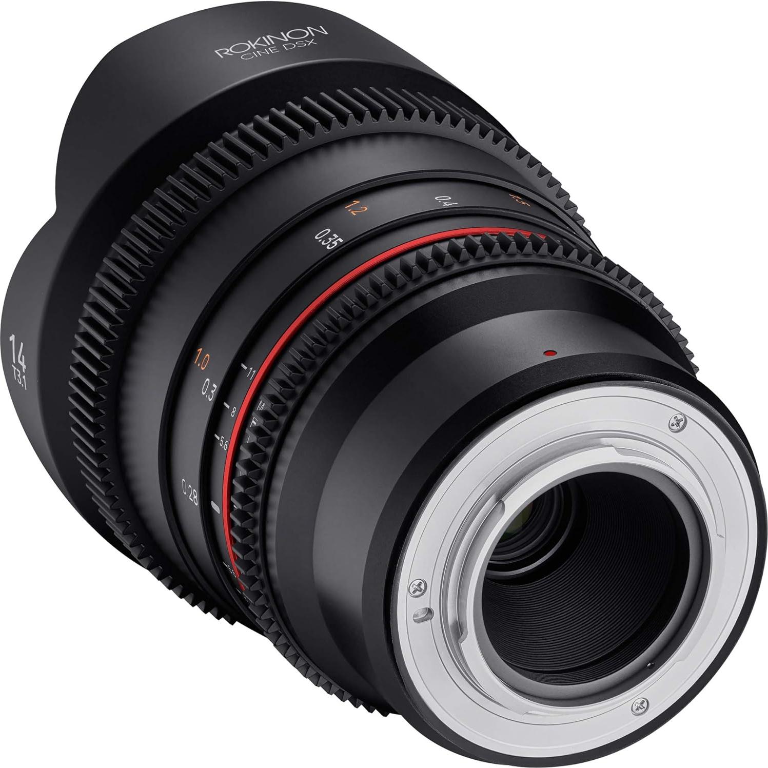 Lente Cine Rokinon DSX 14mm T3.1 Ultra Gran Angular MFT